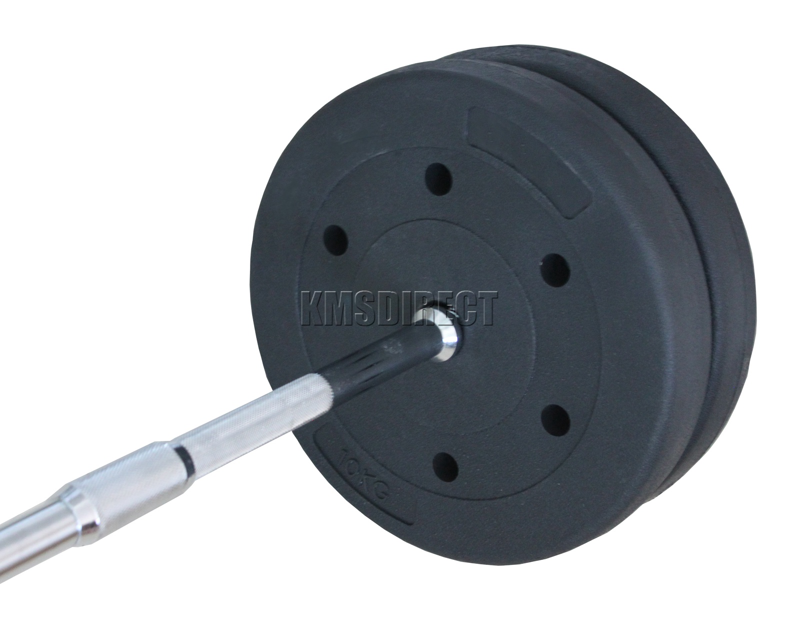 Barbell Ez Bar Weight Lifting Set 30KG 60KG Home Gym Arm Workout