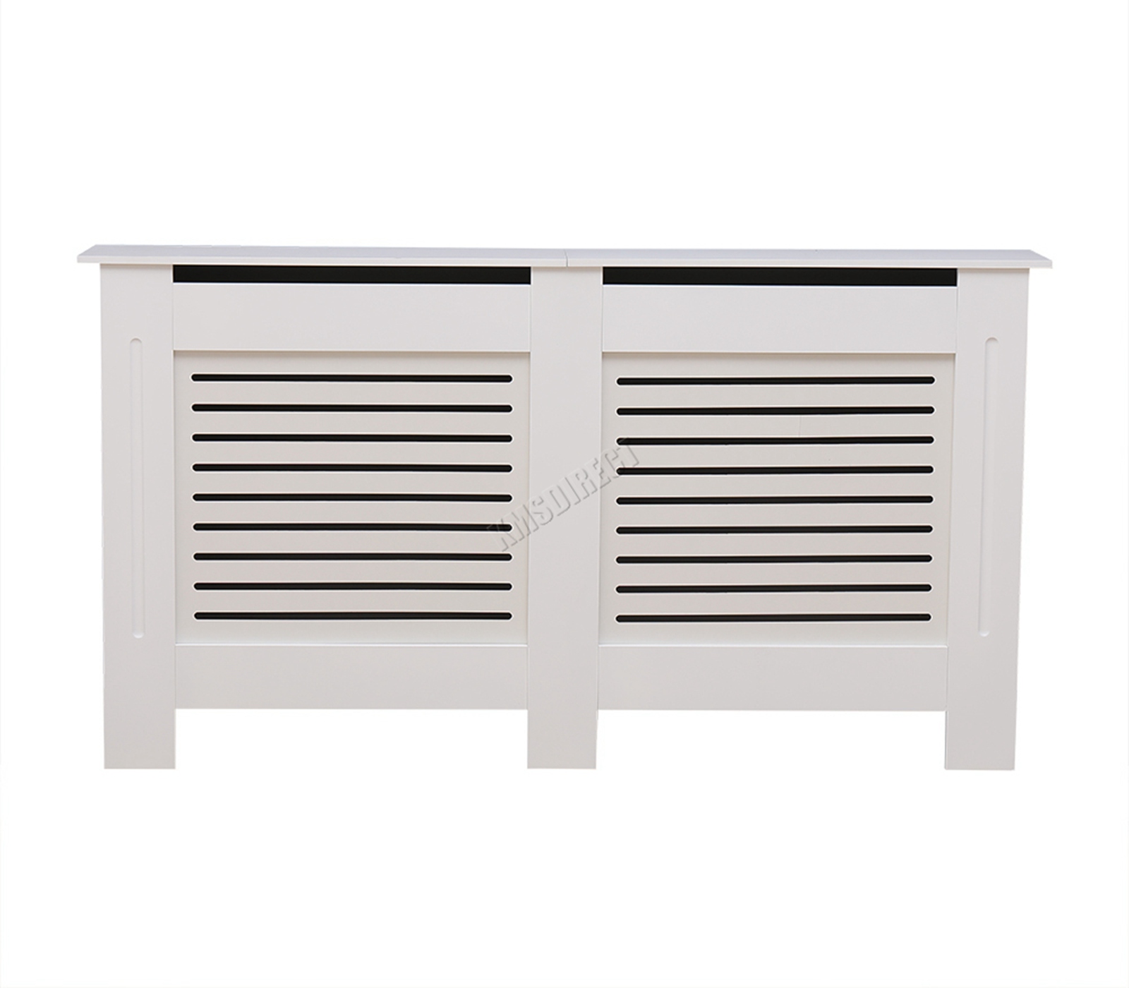 WestWood Radiator Cover White Or Grey Wooden Radiator Wall Shelves