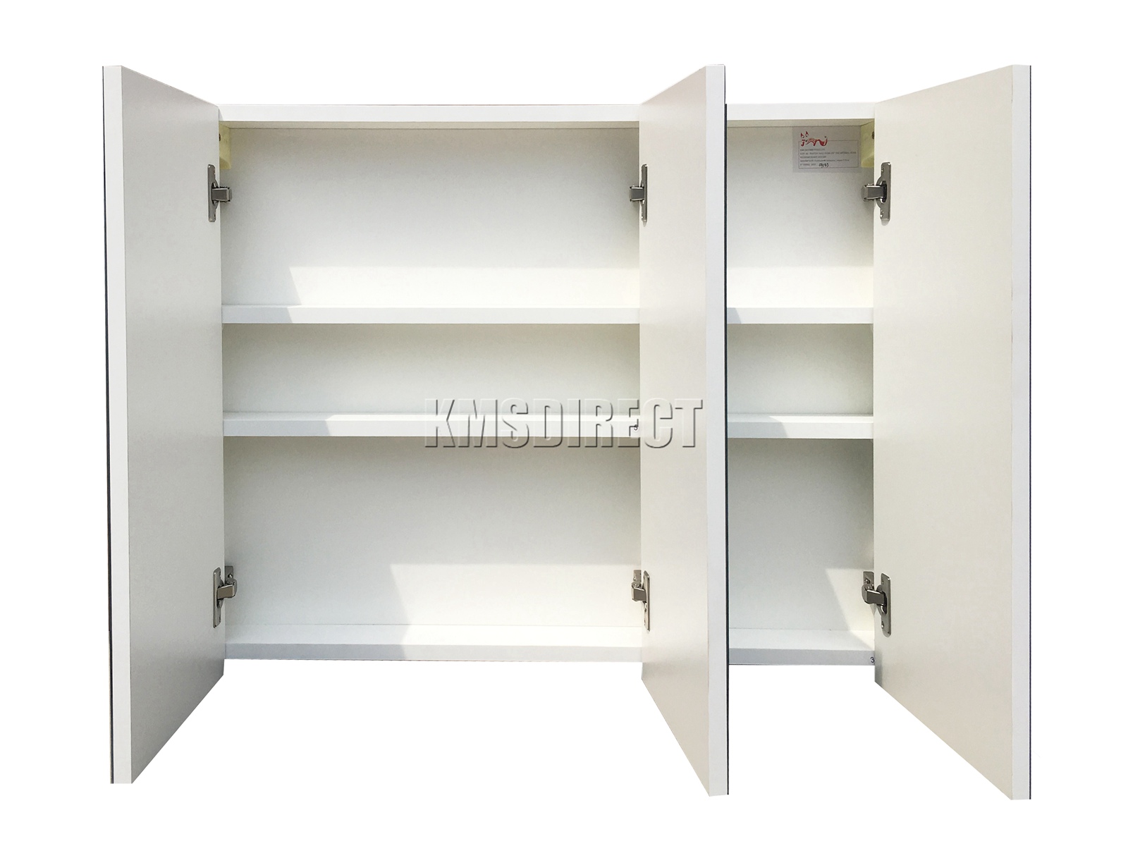 WestWood Wall Mount Mirror Bathroom Unit Storage Cupboard W