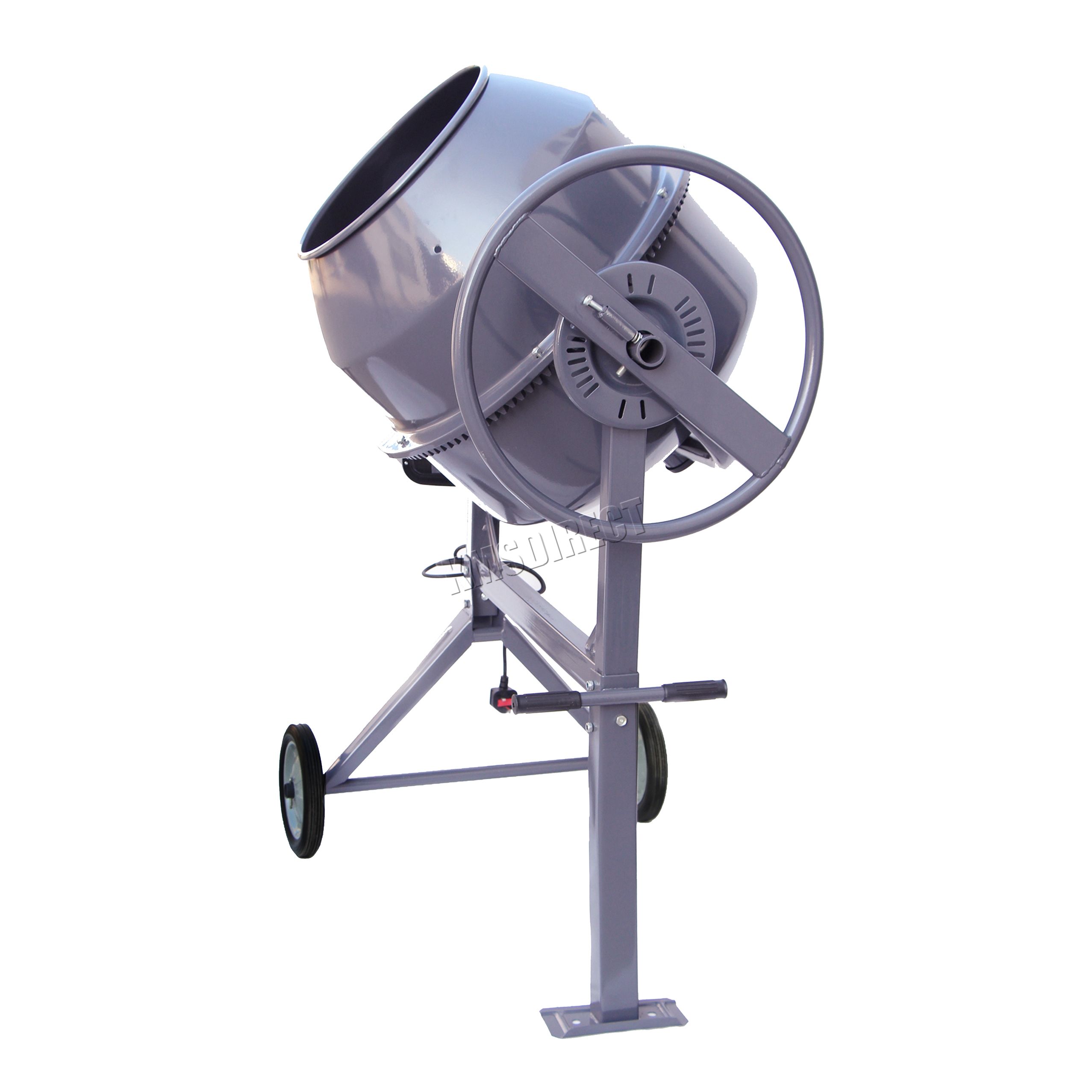 SwitZer 650W 140L Drum Portable Electric Concrete Cement Mixer Mortar