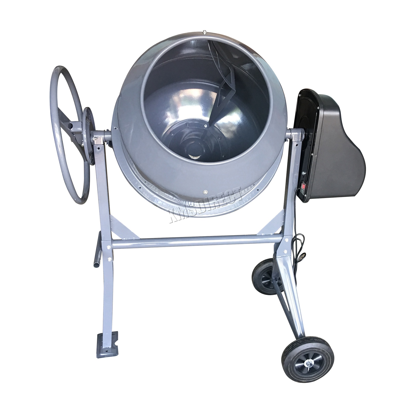 Switzer Electric Cement Mixer Portable Mortar Plaster Concrete Drum