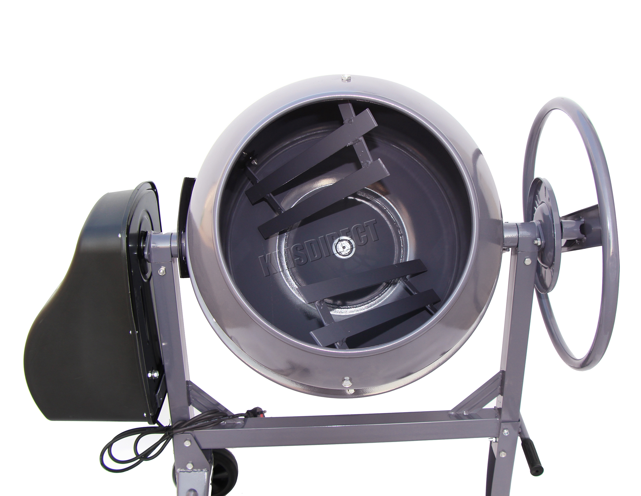 SwitZer 650W Electric Concrete Cement Mixer Mortar Plaster Machine 180L