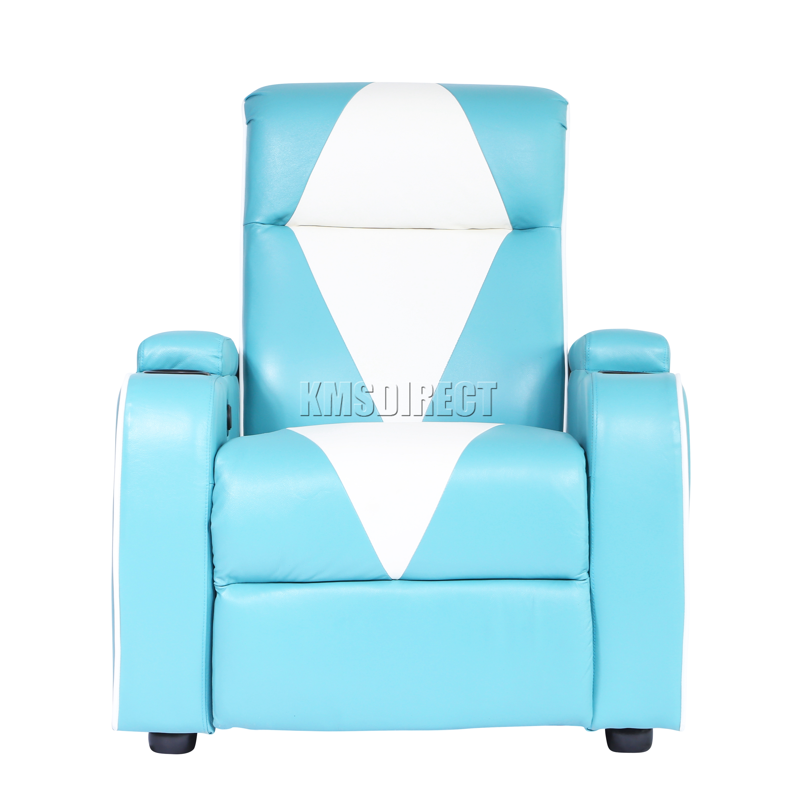 FoxHunter Leather Retro Theatre Cinema Movie Chair Sofa Electric