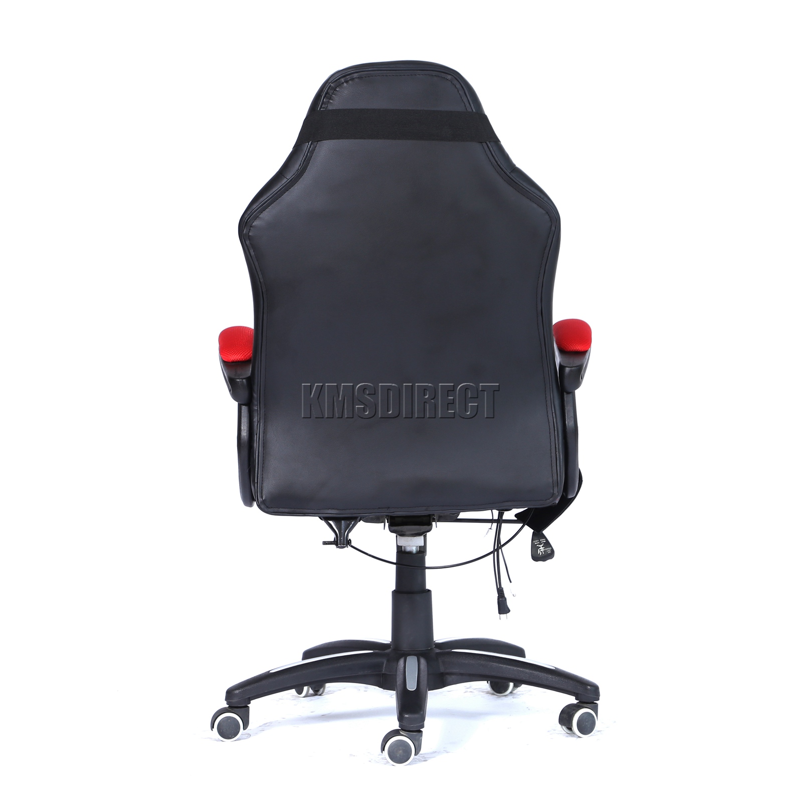Leather executive gaming ordinateur de bureau pivotant inclinable fauteuil de massage