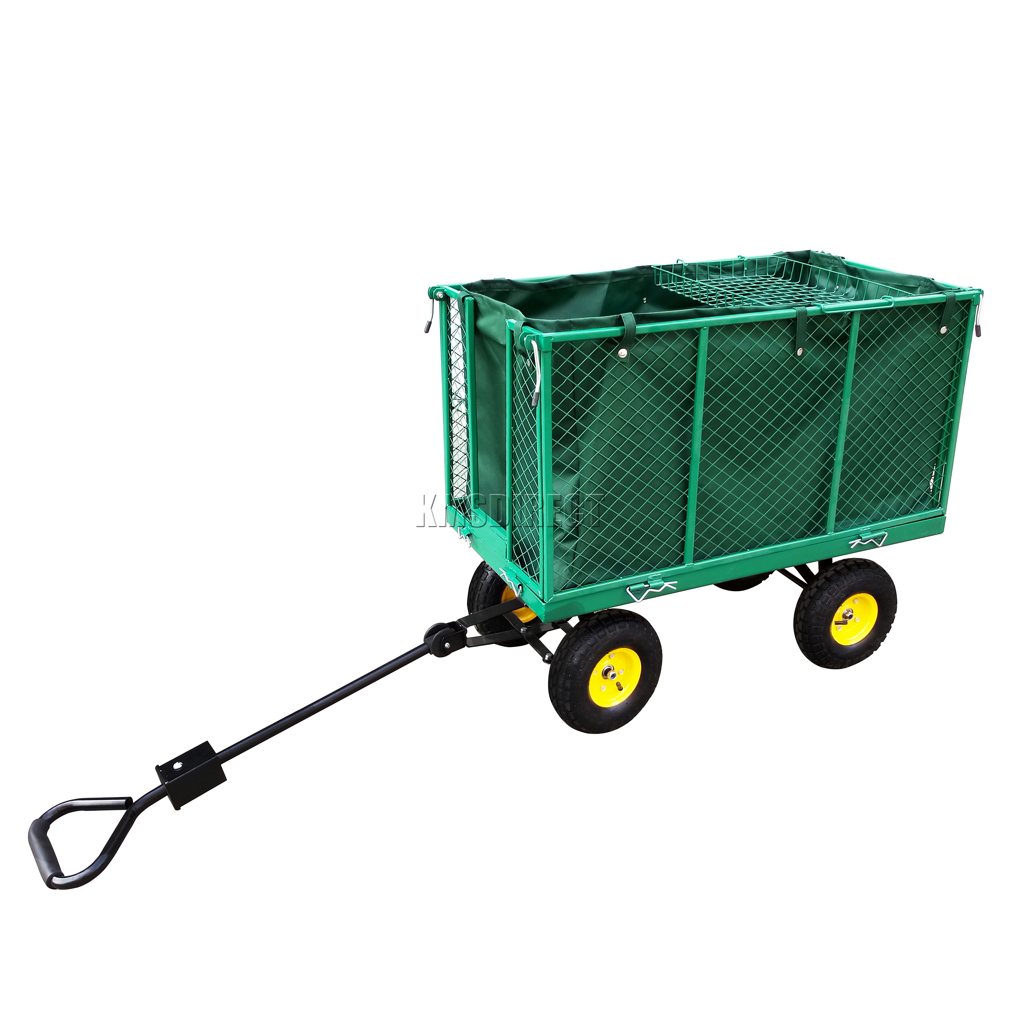 FoxHunter Heavy Duty Extra Large Garden Trolley Cart Wheelbarrow 500kg