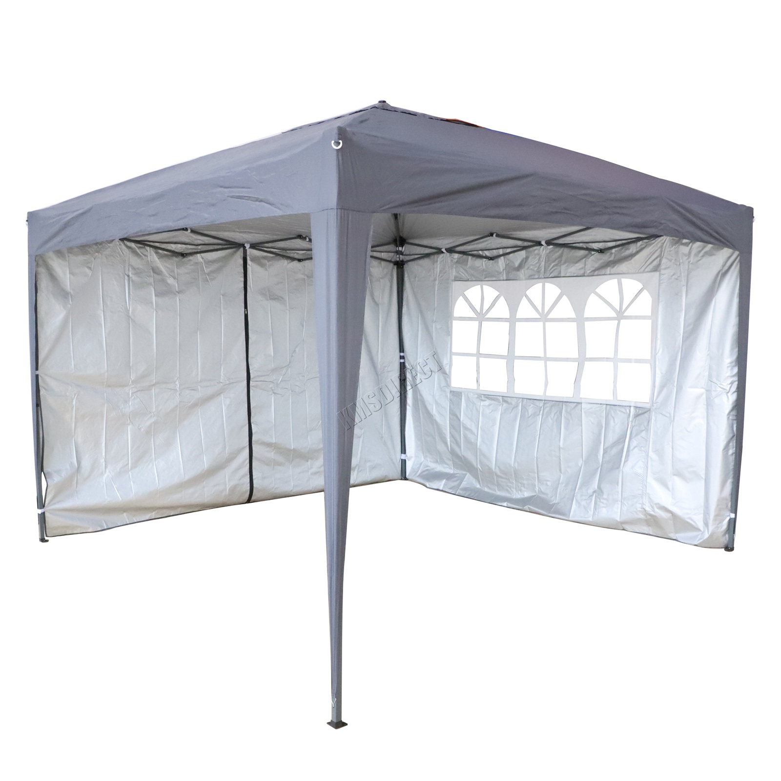 BIRCHTREE Waterproof 3x3m Pop Up Gazebo Marquee Garden Awning Party