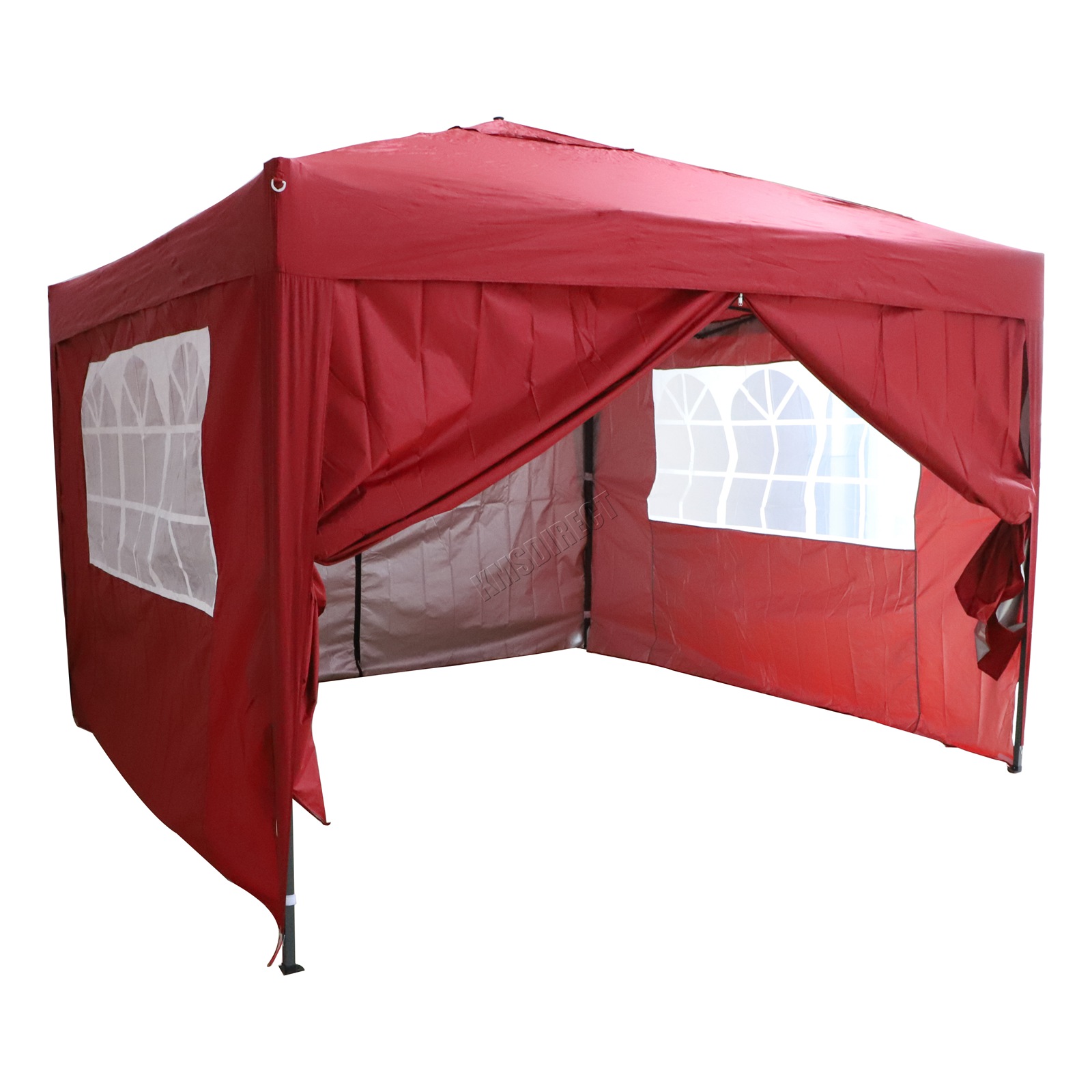 FoxHunter Waterproof 3x3m Pop Up Gazebo Marquee Garden Awning Party