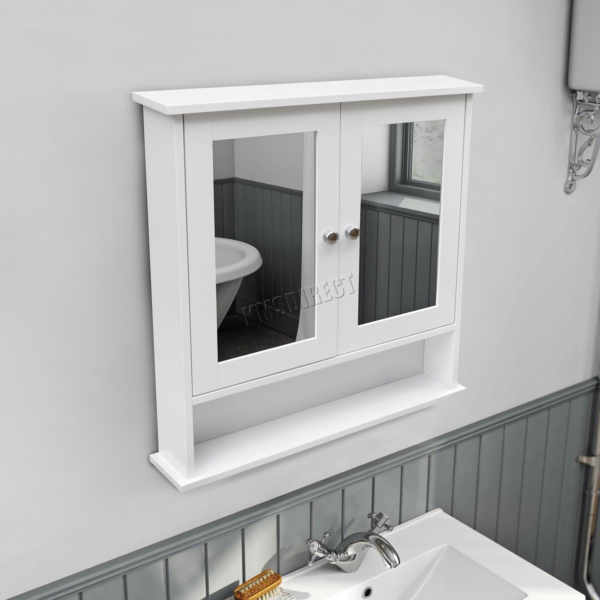 Westwood Wall Mount Mirror Bathroom Cabinet Unit Storage Cupboard Westwood Wall Mount Mirror Bathroom Cabinet Unit Storage