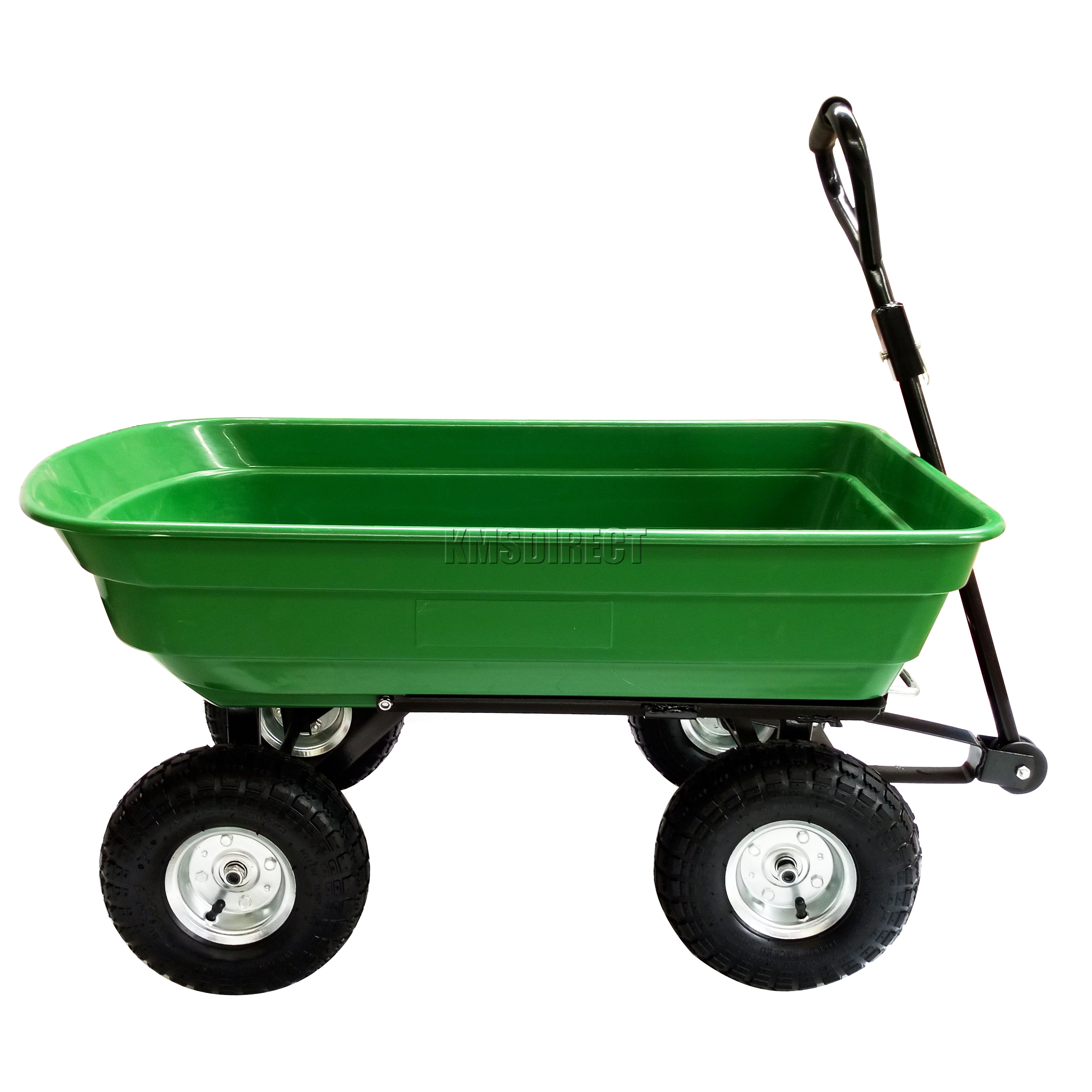 FoxHunter Garden Dump Truck Tipping Trailer Trolley Cart Wheelbarrow