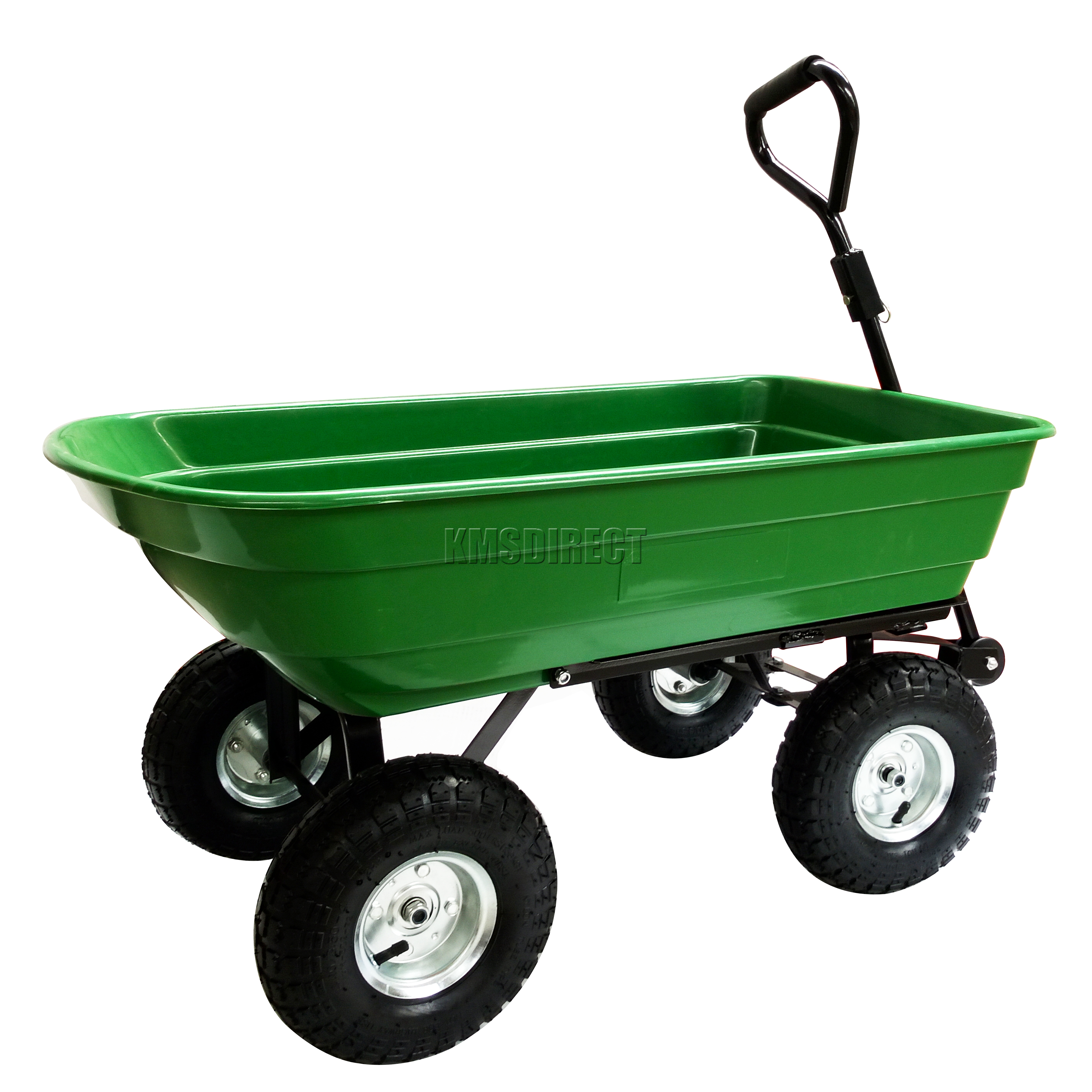 FoxHunter Garden Dump Truck Tipping Trailer Trolley Cart Wheelbarrow ...