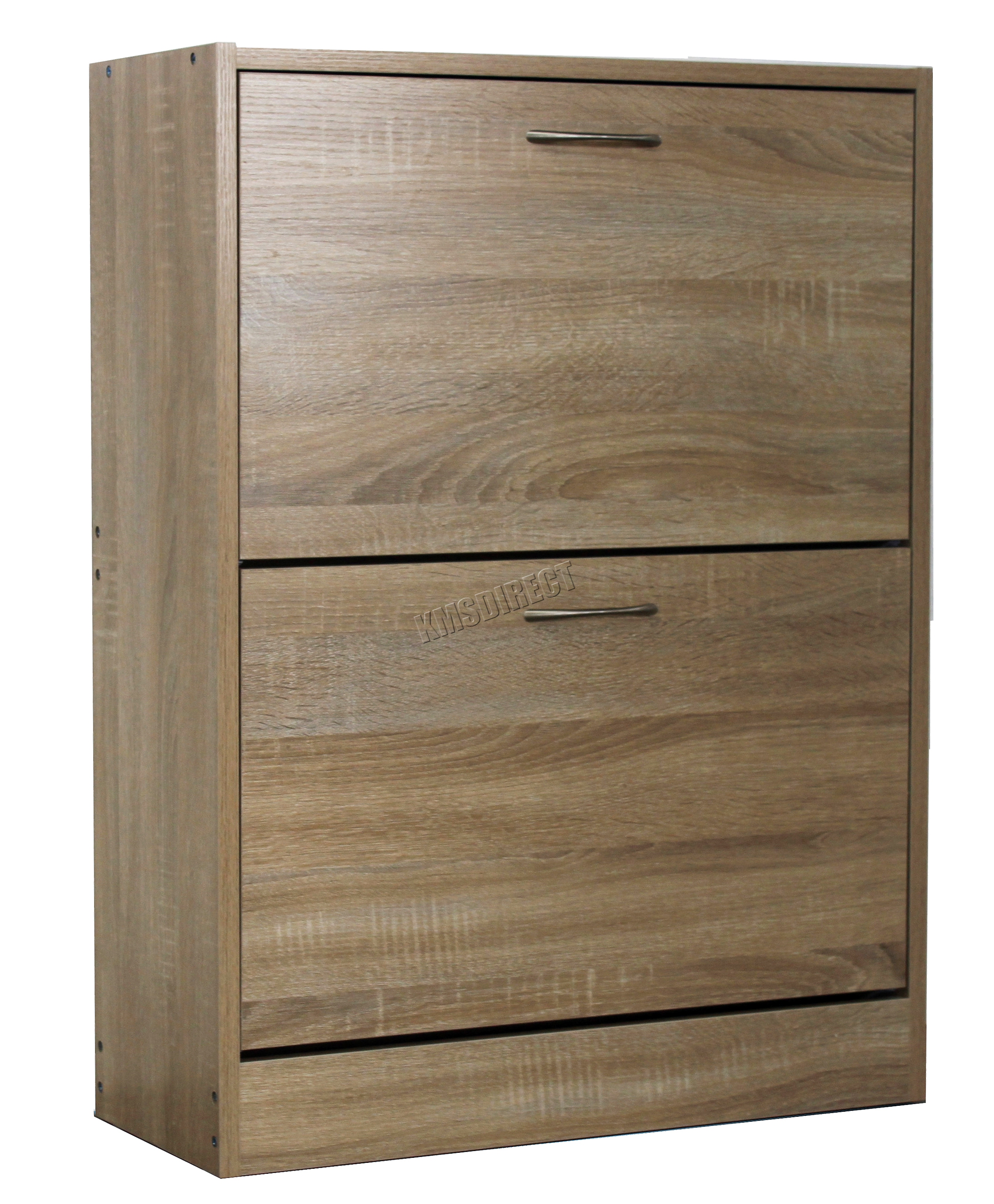 FoxHunter de madera de 2 cajones del de almacenamiento de