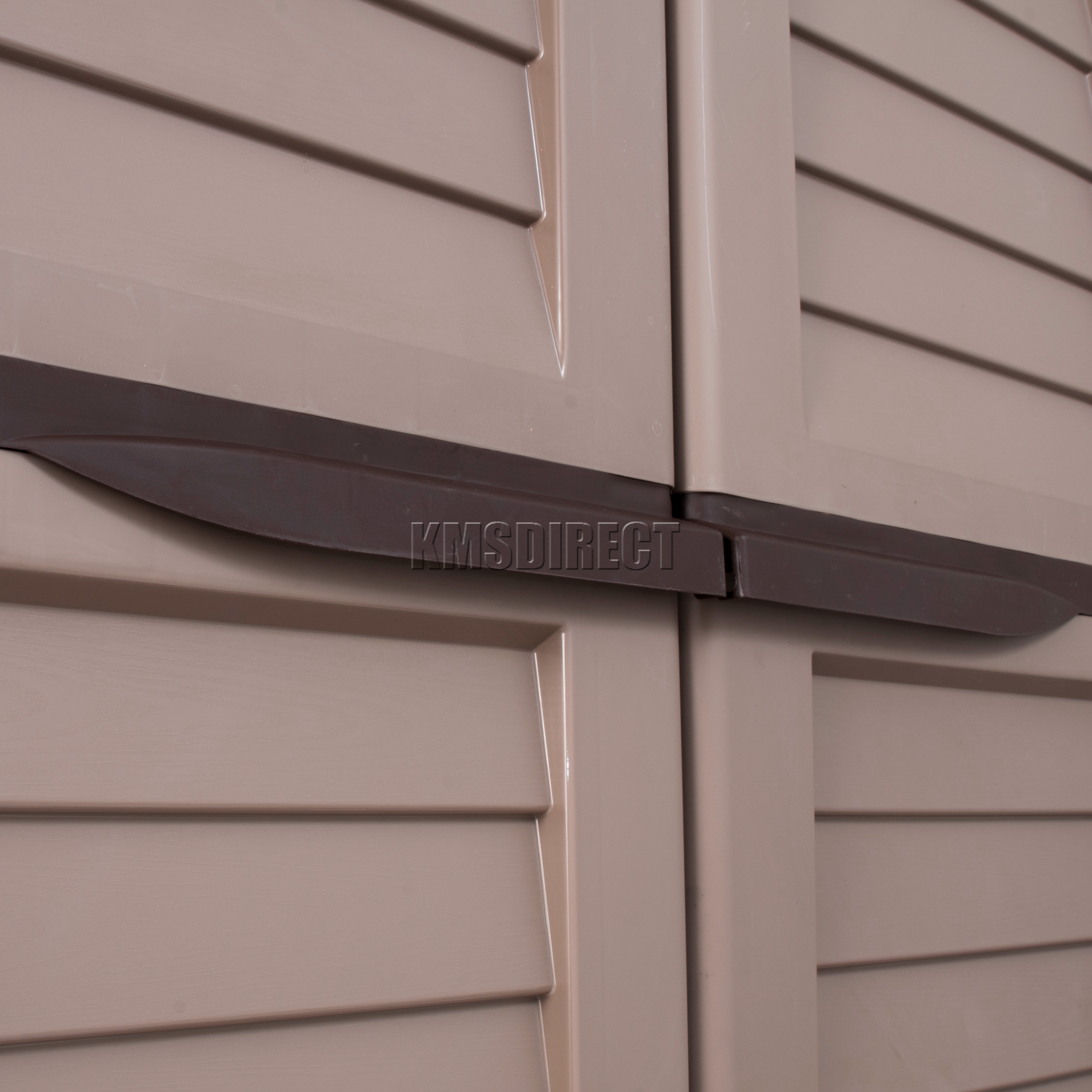 Starplast Outdoor Plastic Garden Tall Shed Box Storage Unit 37-811