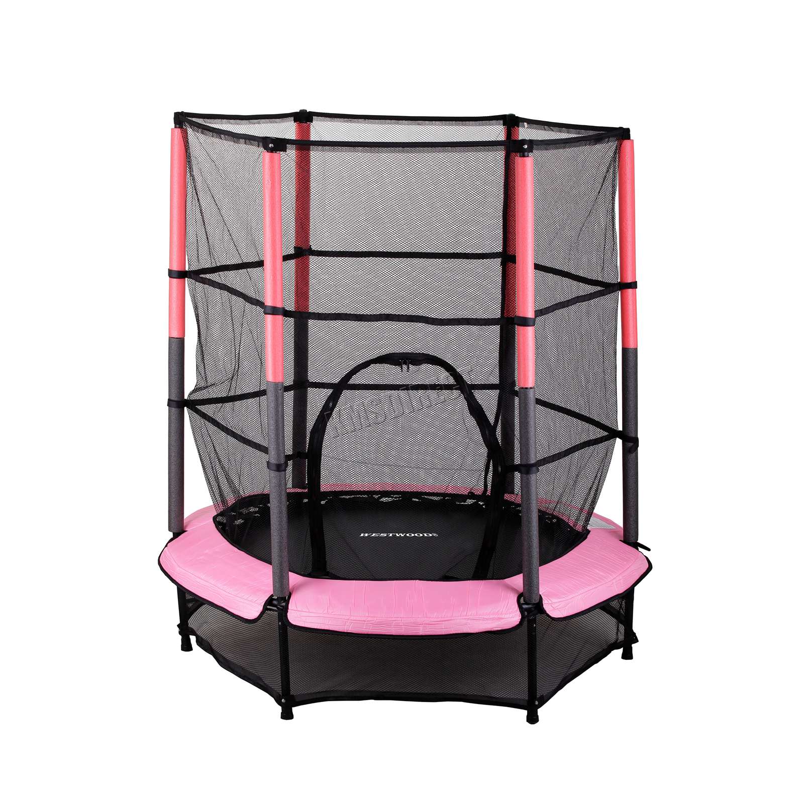 GALACTICA Children’s Mini Trampoline With Safety Net 4.5FT Kids
