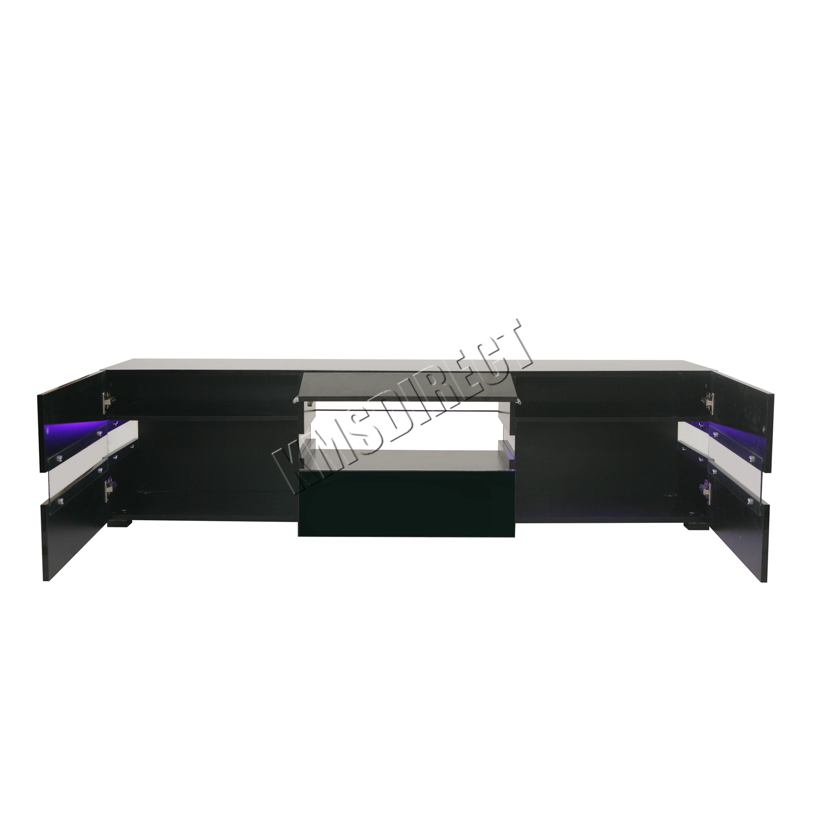 Westwood Modern LED TV Unit Stand High Gloss Doors Matte TVC07 eBay