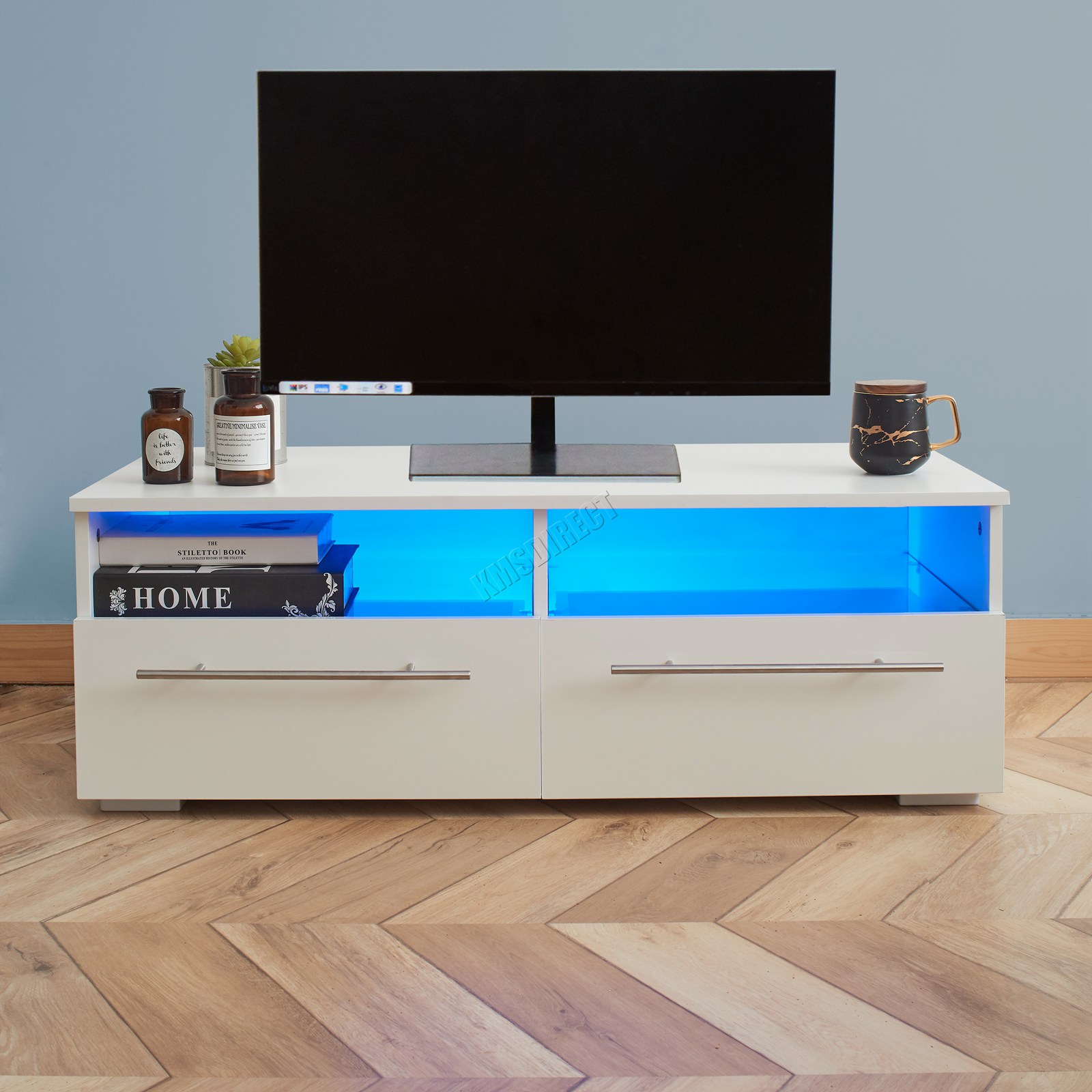 Westwood Modern LED TV Unit Stand High Gloss Doors Matte TVC04 eBay