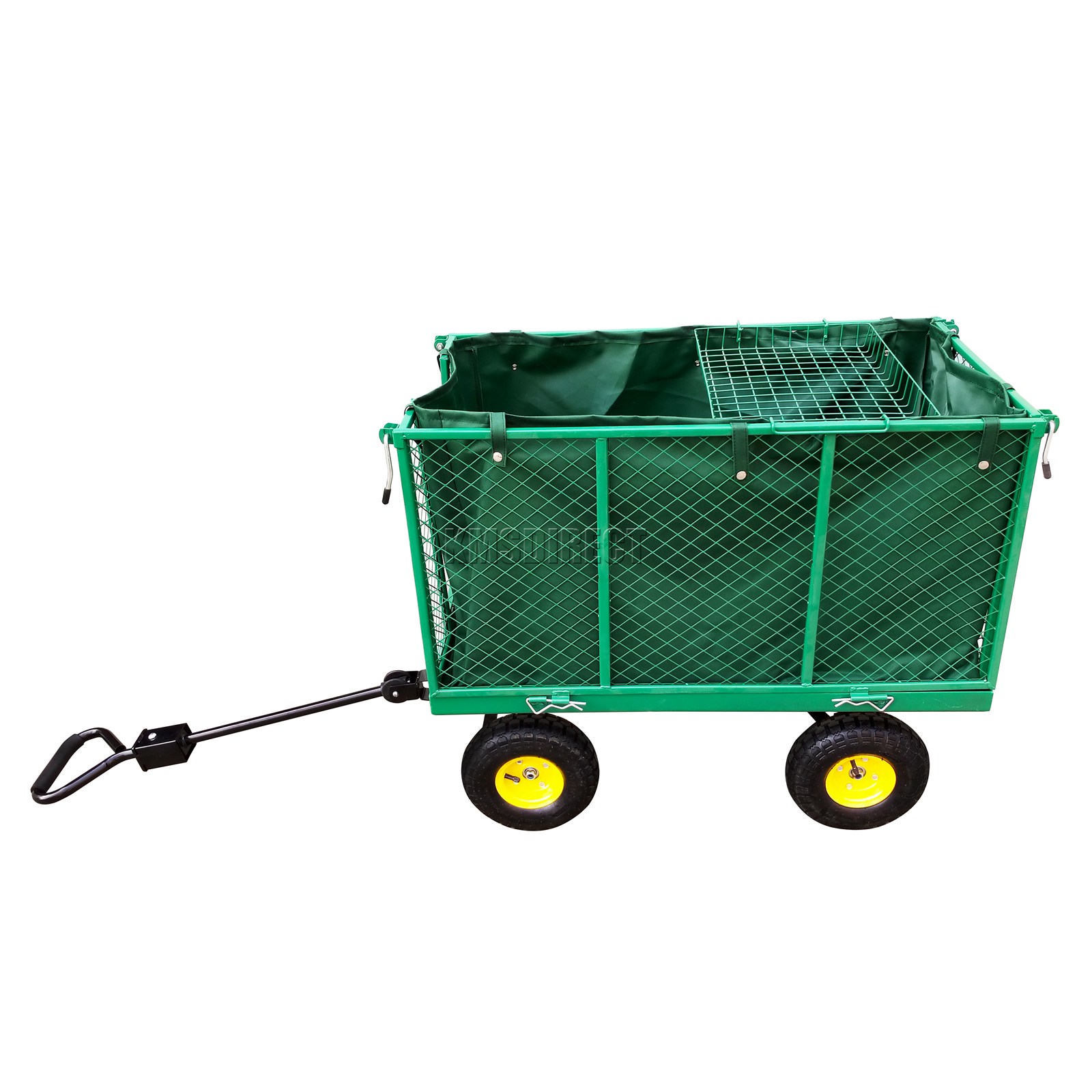 COSMETIC DAMAGED Heavy Duty Extra Large Garden Trolley Cart Wheelbarrow