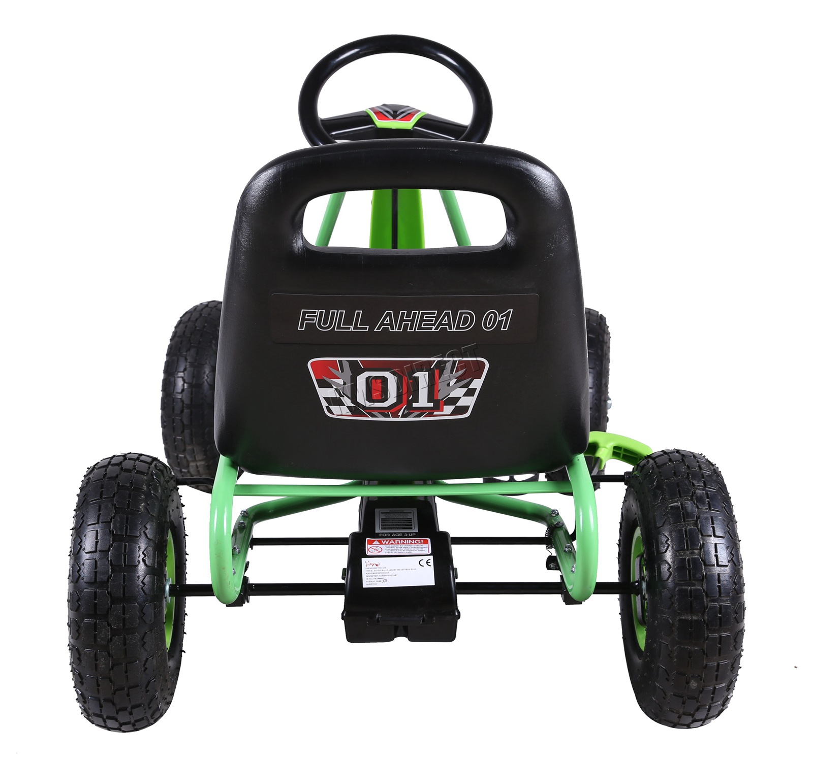 GALACTICA Kids Go Kart Ride On Car Pedal With Rubber Wheels Adjustable