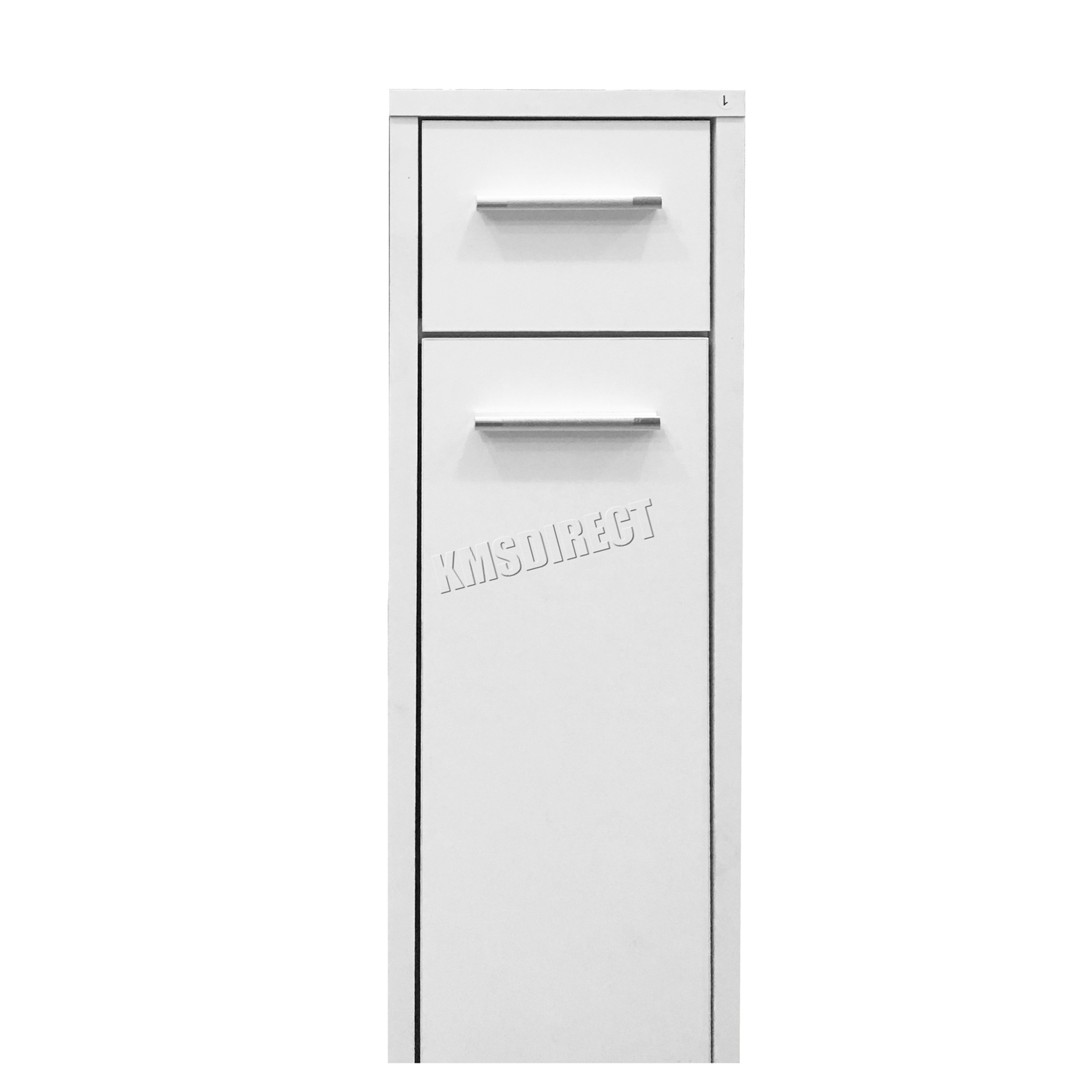 WestWood Slimline Bathroom Slide Out Storage Drawer Cupboard