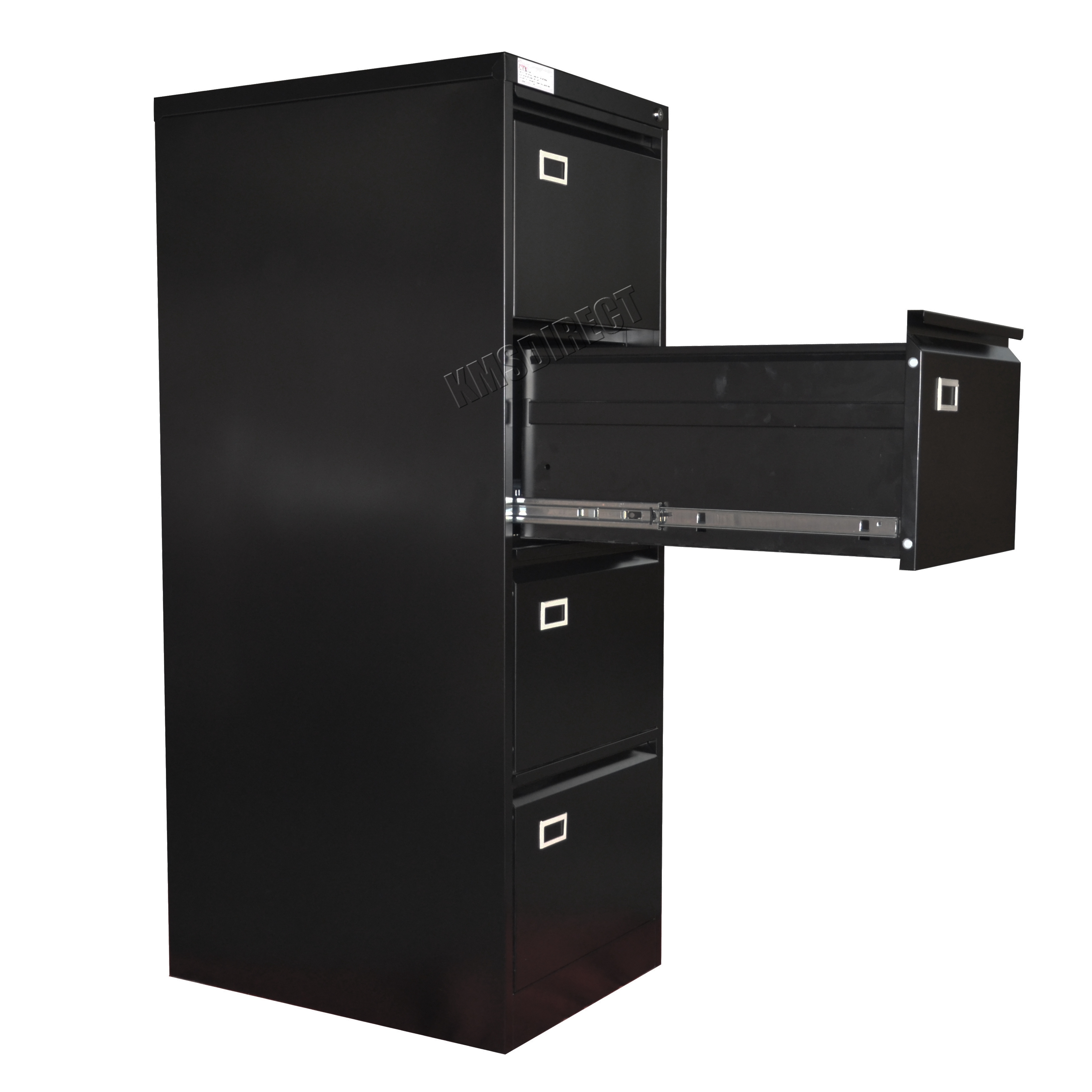 FoxHunter Steel A4 Filing With 4 Drawer Storage Office