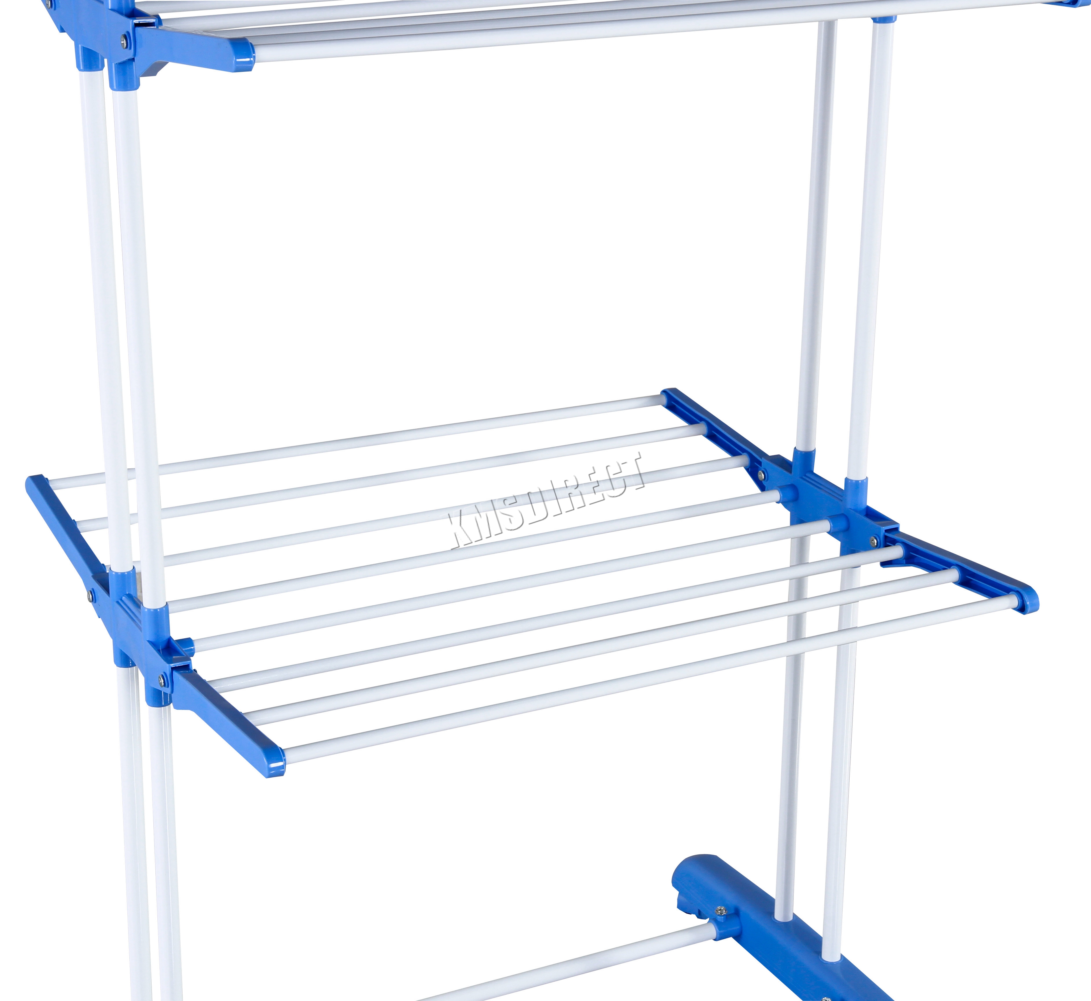 FoxHunter Foldable 3 Layer Clothes Airer Hanger Dryer Stand Rack Indoor