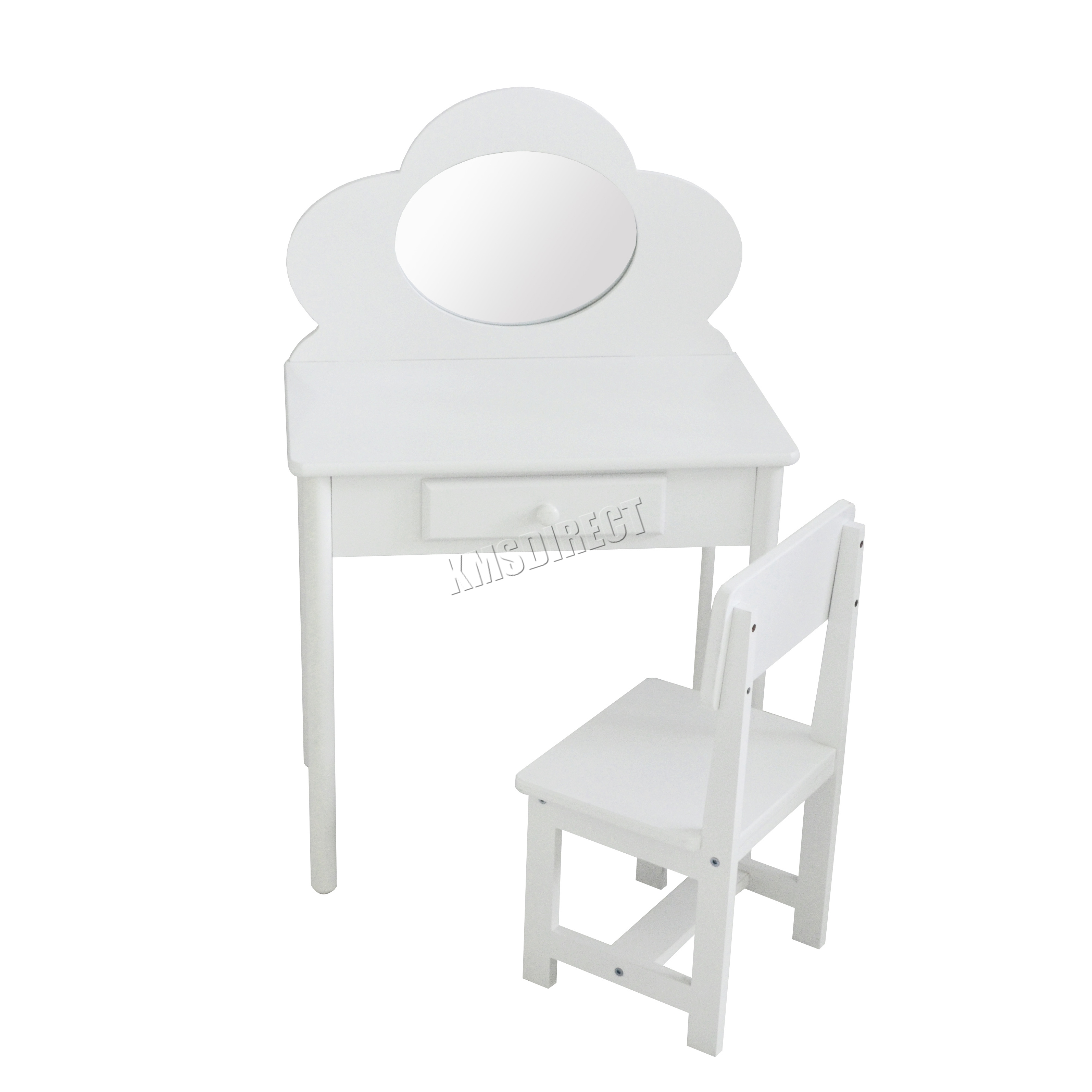 Foxhunter Children S Dressing Table With Mirror Kids Makeup Foxhunter Children S Dressing Table With Mirror