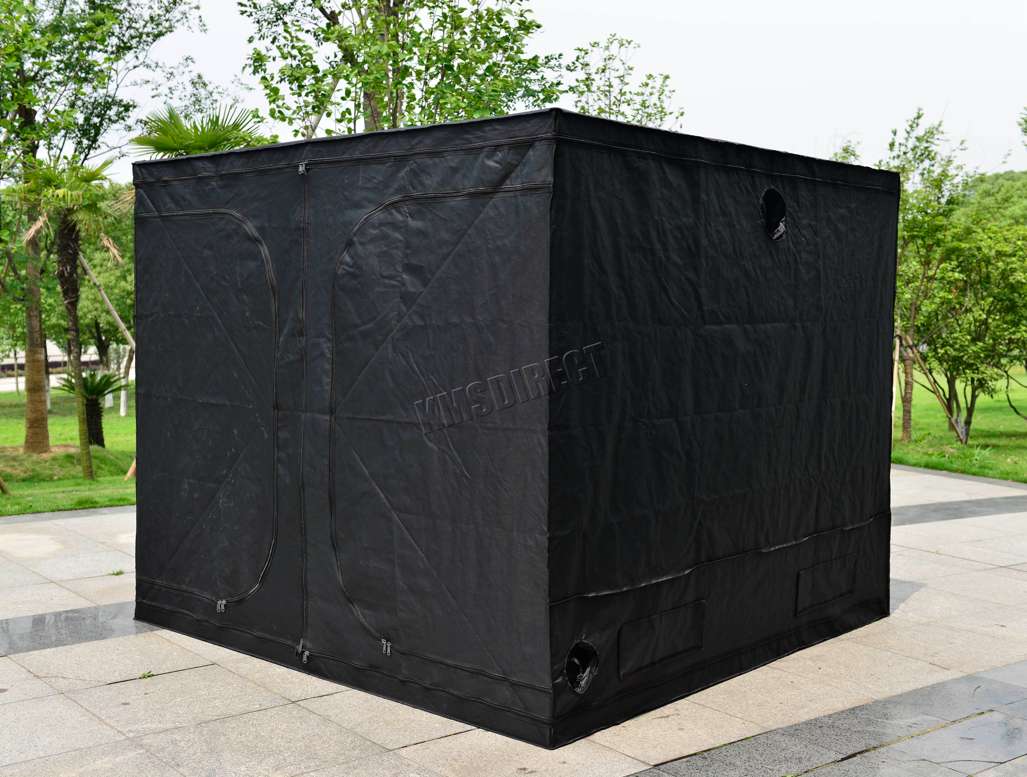 Indoor Portable Grow Tent Box Silver Mylar Hydroponics Bud Green Room