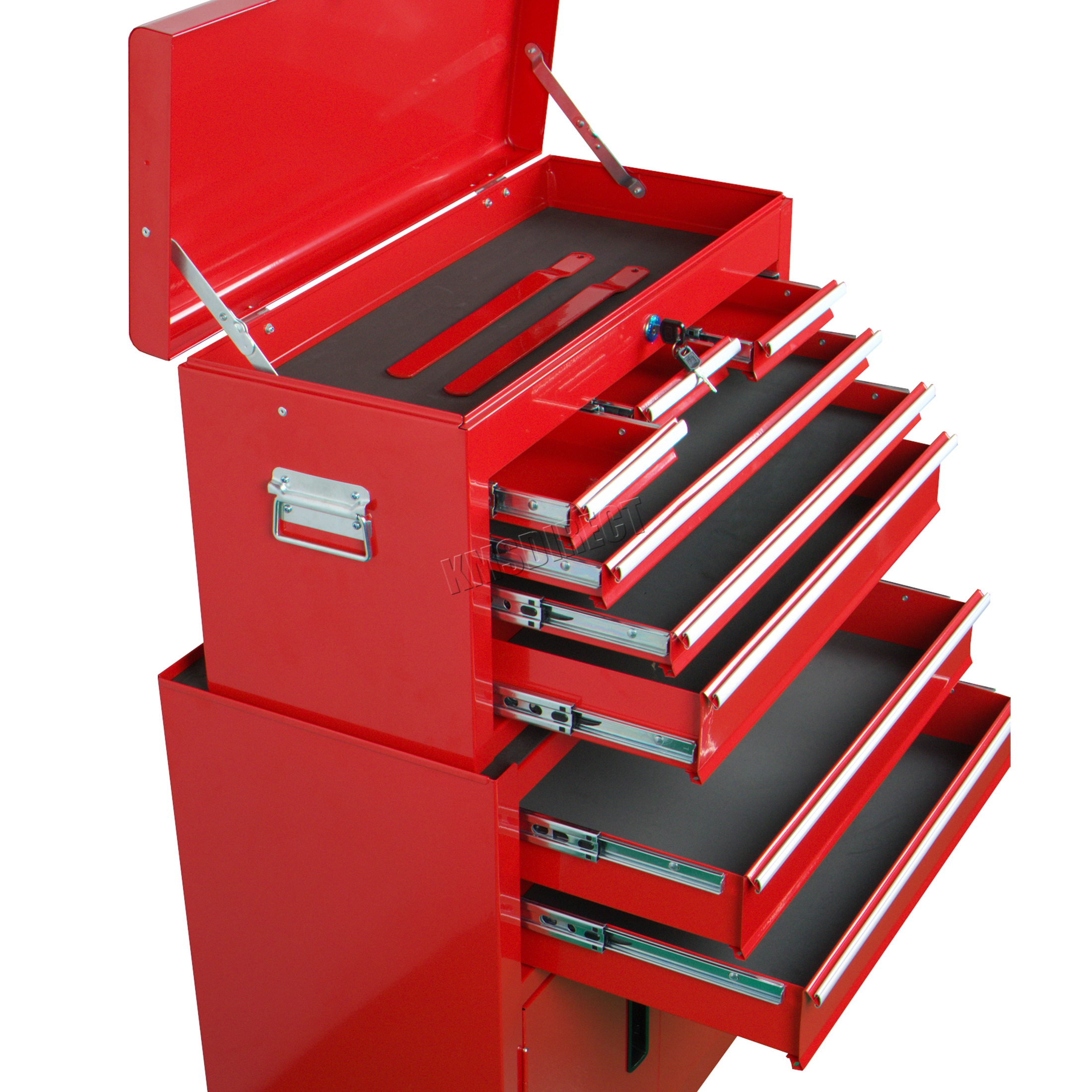 SwitZer Metal Tool Box Trolley Chest Storage Organizer Cart Garage eBay