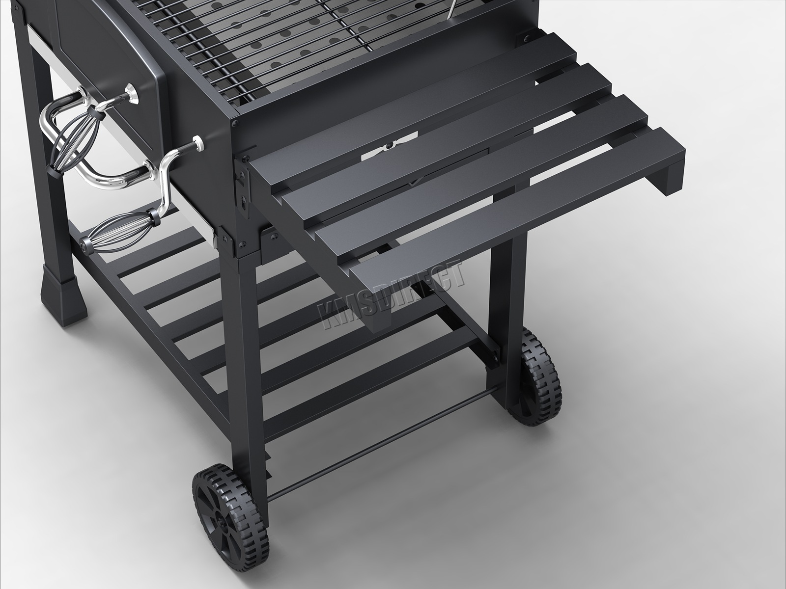 HEATSURE Charcoal BBQ Grill Barbecue Smoker Grate Garden Portable
