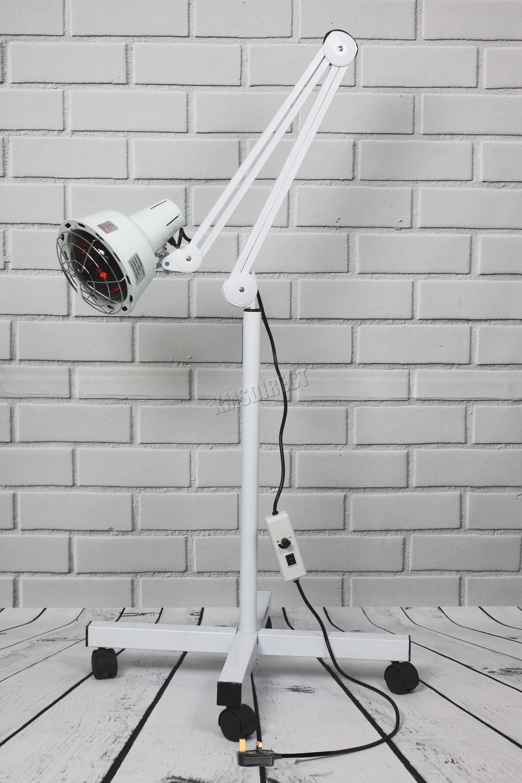 WestWood Infrared Floor Stand Heat Lamp Health Pain Relief Therapy 275W