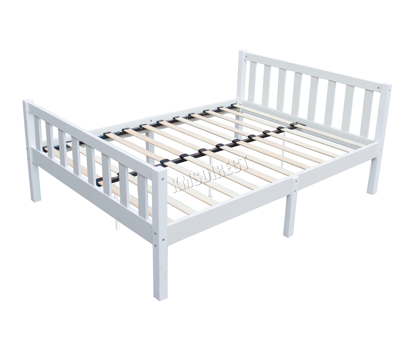 WestWood Wooden Bed Frame Solid Pine Bedroom Furniture Home Single