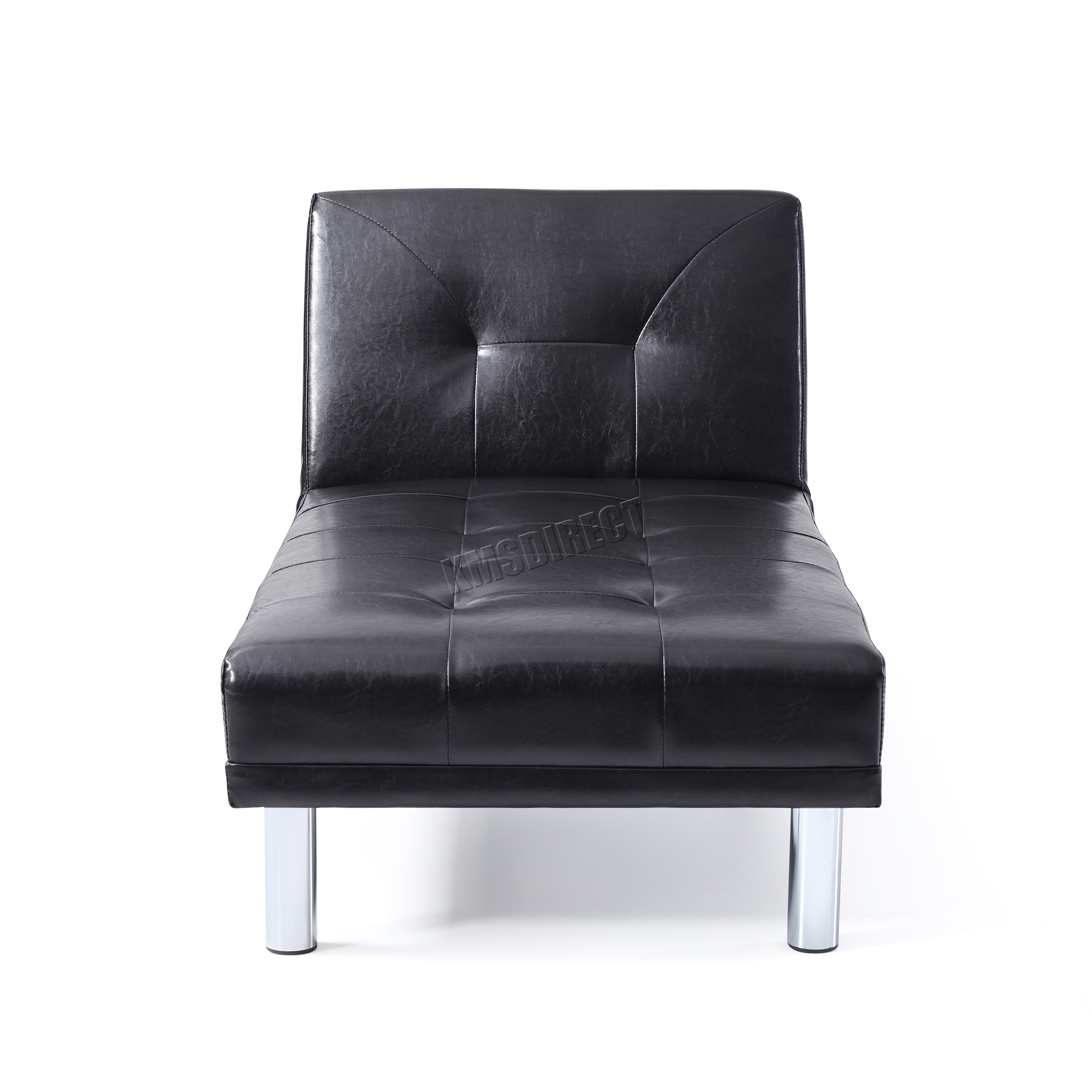 WestWood Chaise Longue Single Sofa Bed 1 Seater Couch Faux Leather ... WestWood Chaise Longue Single Sofa Bed 1 Seater Couch Faux Leather ...