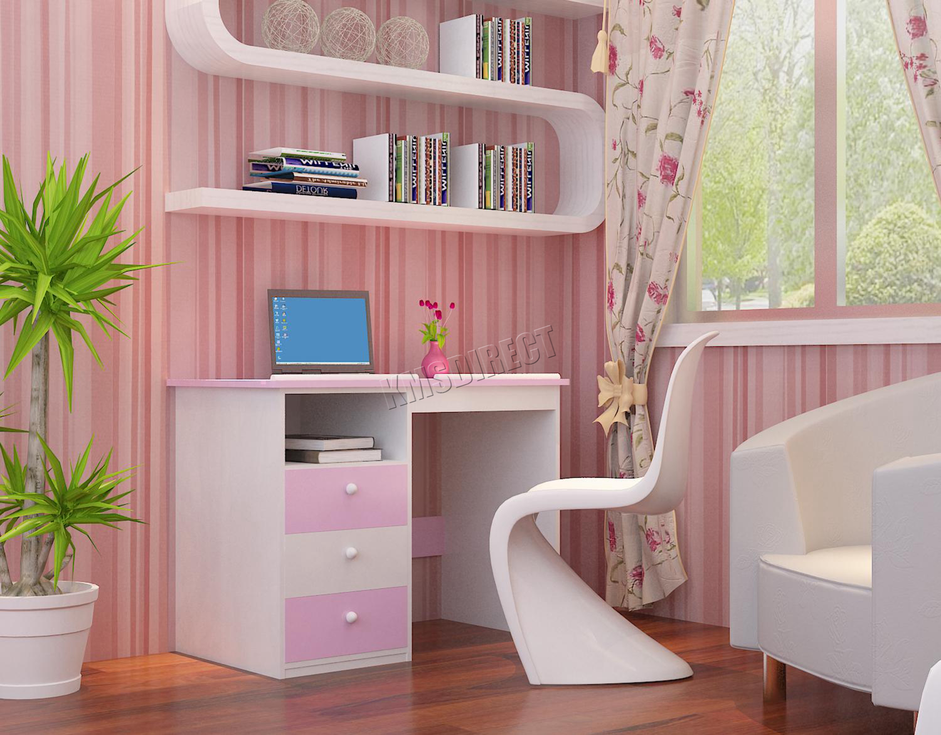 Foxhunter Tiltable Kids Study Desk Computer Writing Drawing Lid Foxhunter Tiltable Kids Study Desk Computer Writing Drawing
