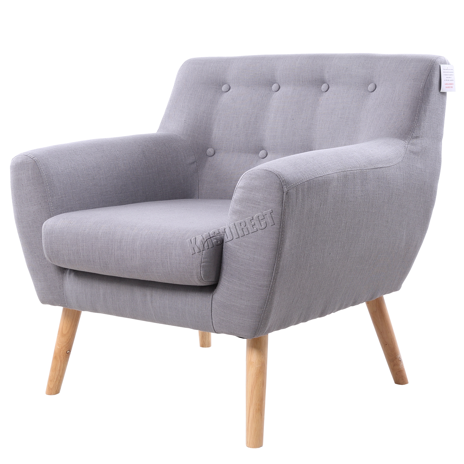 Cosmetic Damaged Linen Fabric 1 Seat Sofa Tub Armchair Dining Room Sentinel Cosmetic Damaged Linen Fabric 1 Seat Sofa Tub Armchair Dining Room Sssf 03 Grey