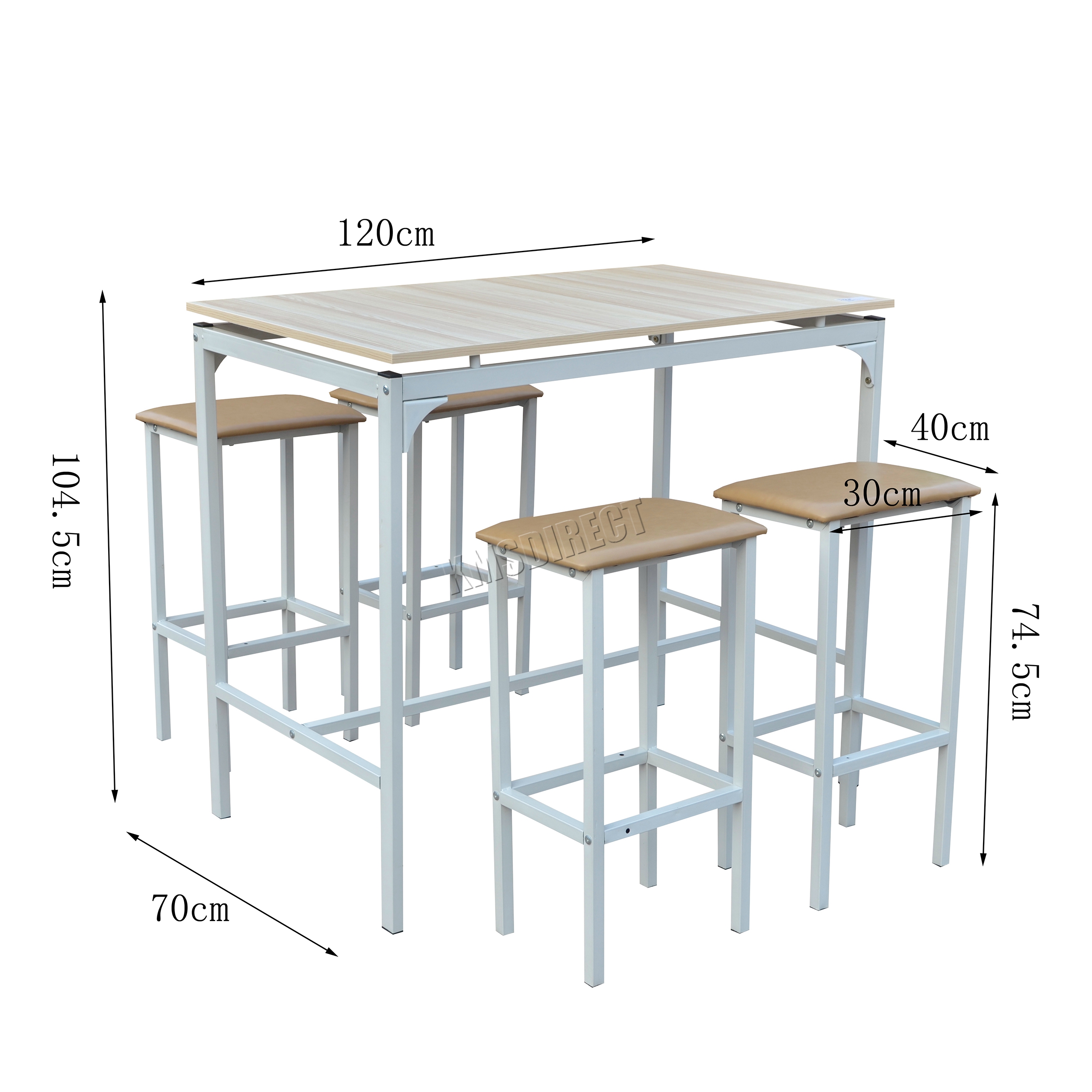 Westwood Pub Bar Breakfast Dining Table With 4 Stools Room Set Bts01 Sentinel Westwood Pub Bar Breakfast Dining Table With 4 Stools Room Set Bts01 Natural