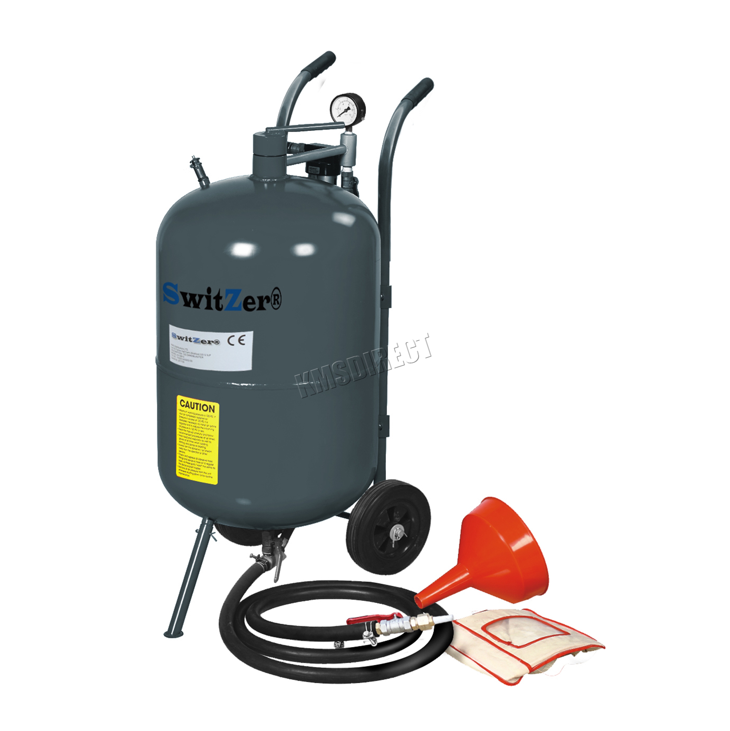 SwitZer 20 GALLON SANDBLASTER POT AUTO PARTS CLEANING SANDBLASTING