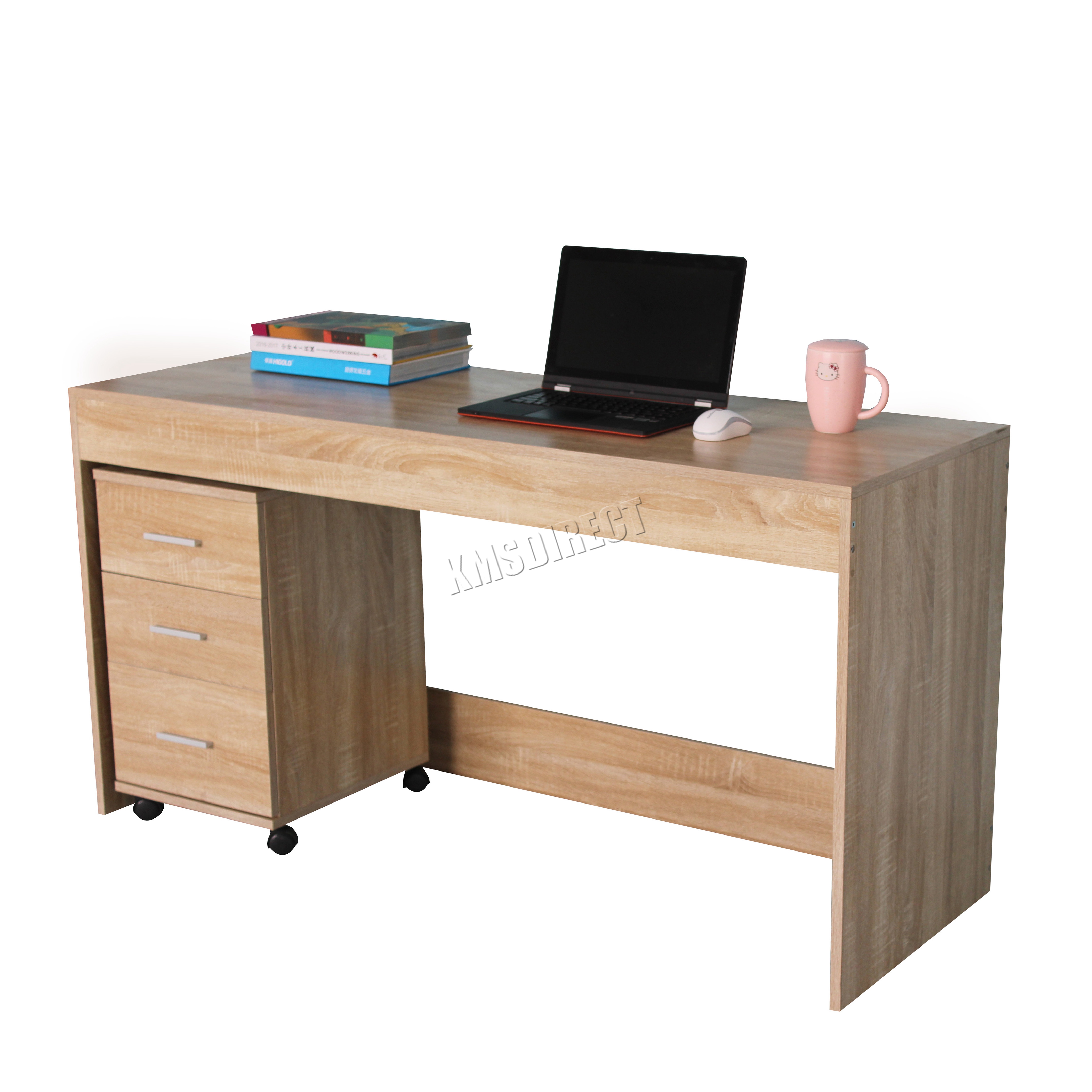 Westwood Computer Desk Pc Table With 3 Drawers Home Office Furniture Westwood Computer Desk Pc Table With 3 Drawers