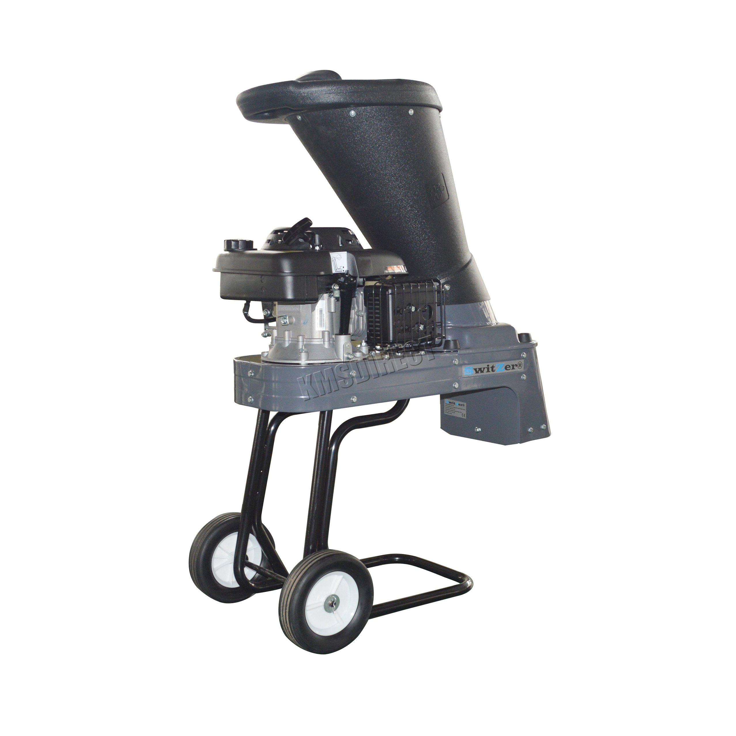 SwitZer 3KW 5HP Garden Petrol Chipper Shredder 159CC Wood Timber 4