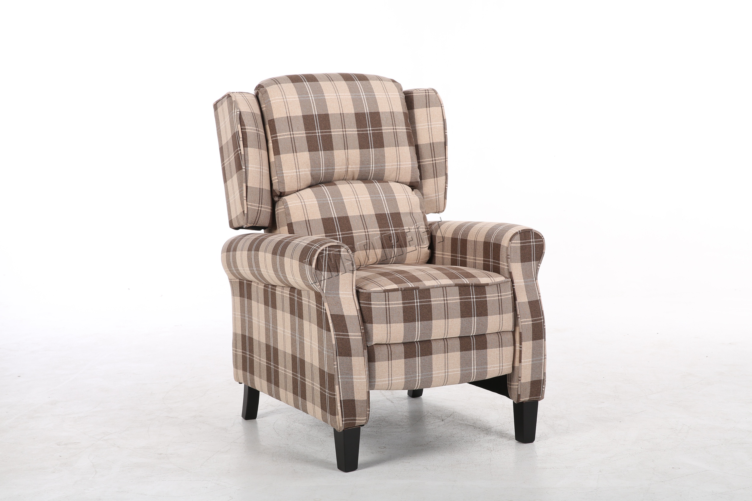 WestWood Vintage Armchair Sofa Recliner Lounge Fabric Tub Chair Seat