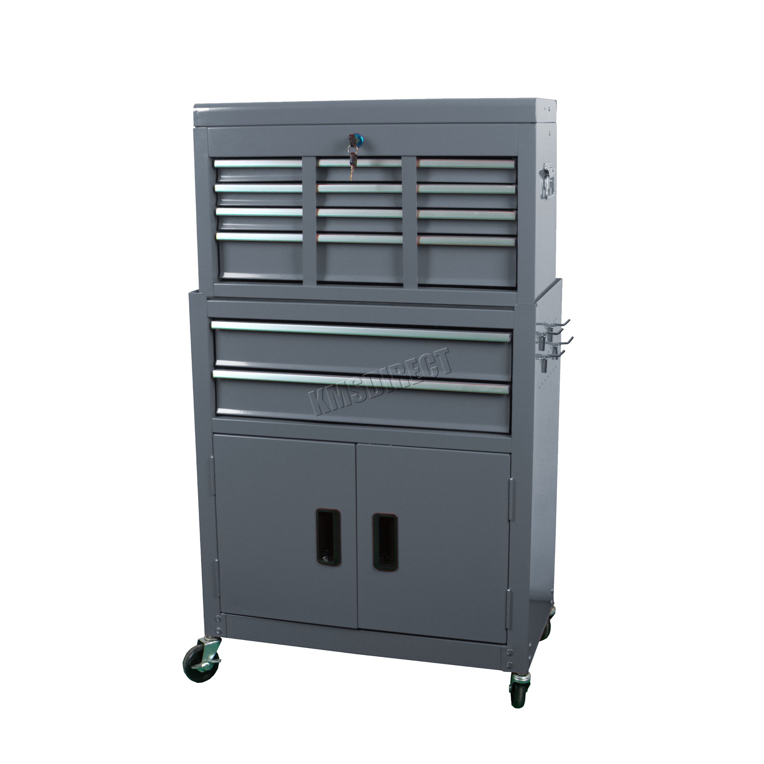 SwitZer Metal Tool Box Trolley Chest Storage Organizer Cart Garage eBay