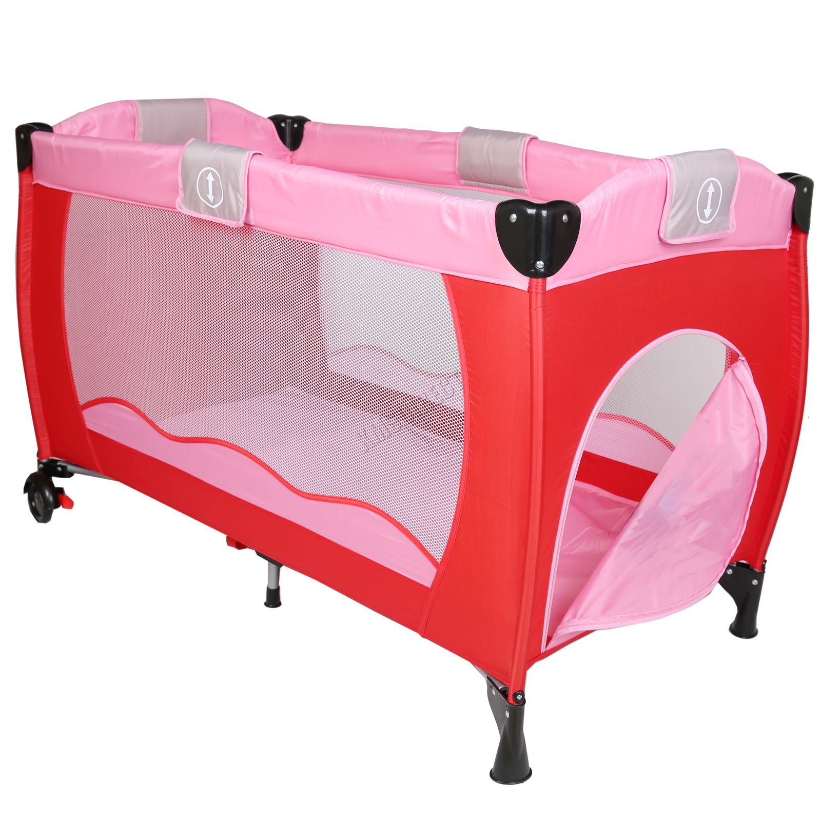 GALACTICA Portable Baby Travel Cot Bed Kids Infant Playpen