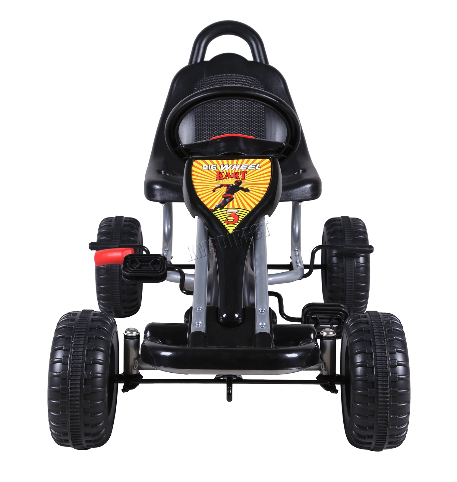 GALACTICA Children’s Go Kart Pedal Car for Kids GoCart With Handbrake