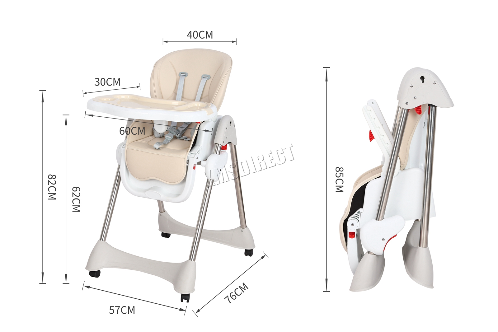 foxhunter 3 in 1 highchair