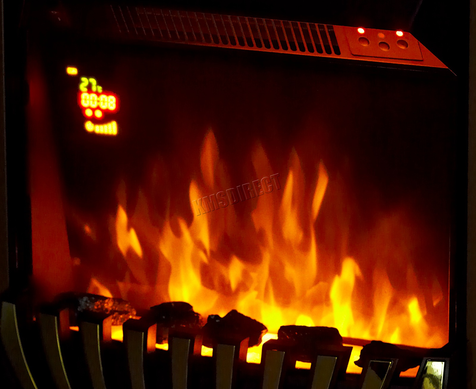 Fireplaces Accessories 2000w Home Flame Effect Gas Fireplace