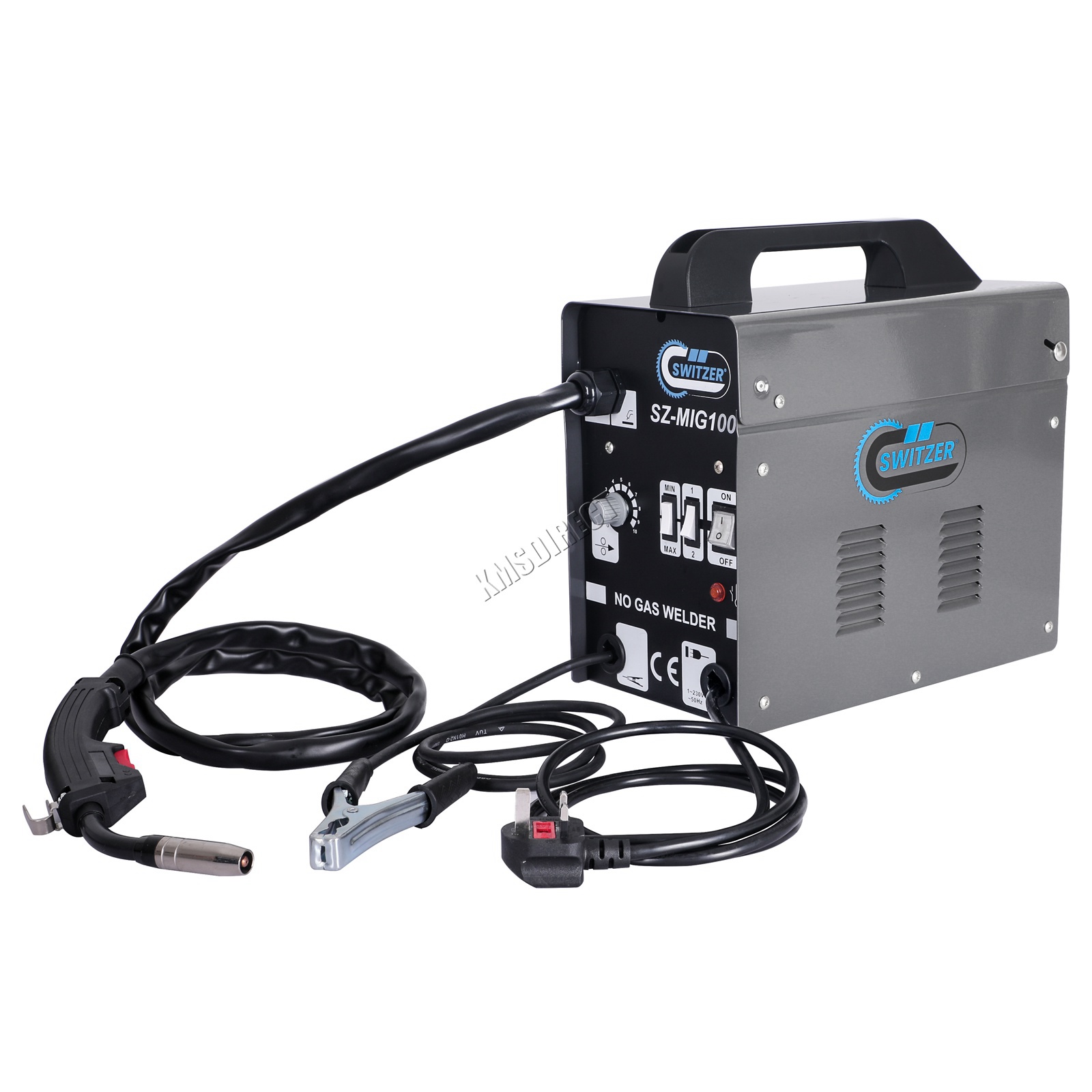 Switzer Portable GAS SOLDADORA SOLDADURA MÁQUINA con Máscara Arco Mig