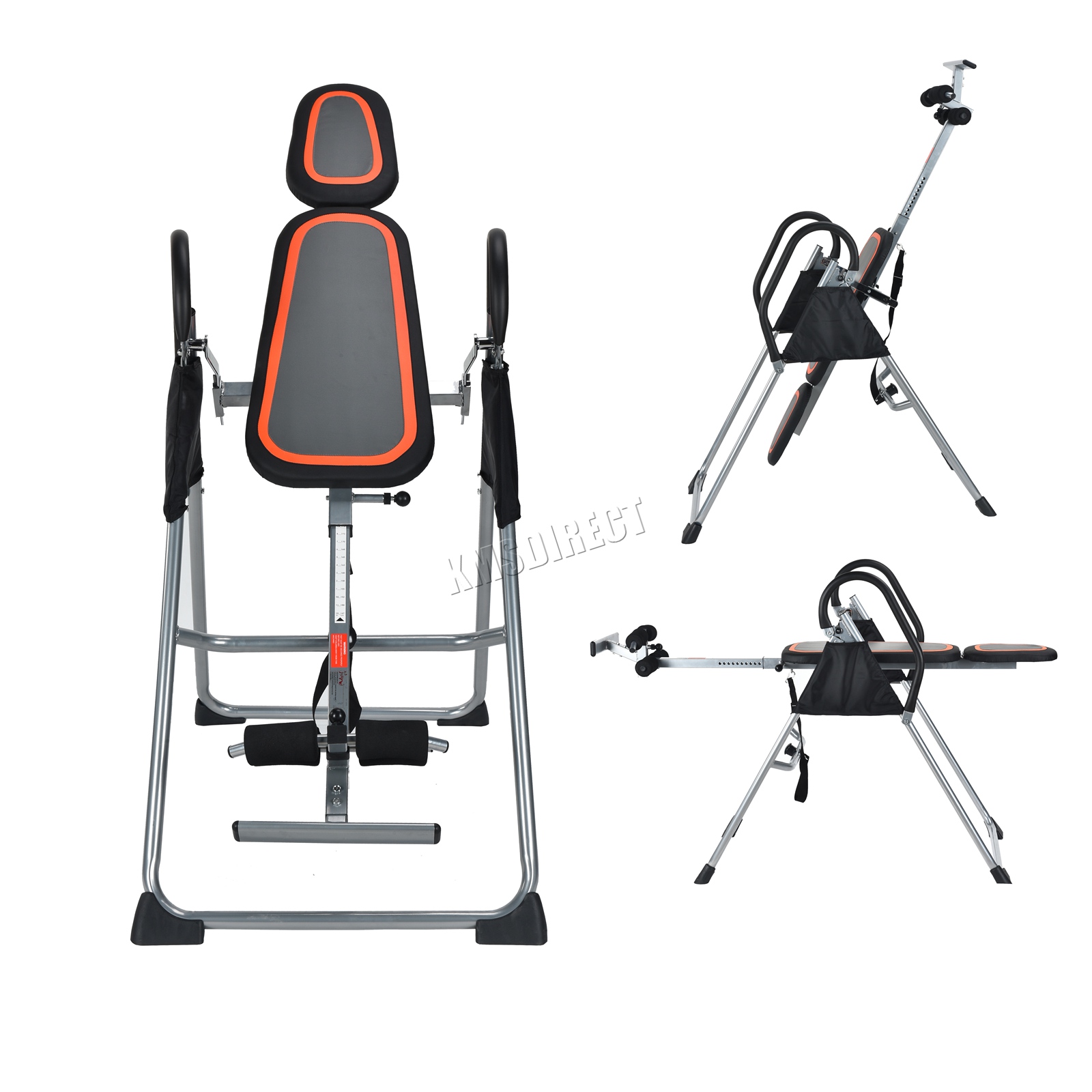 FoxHunter Gravity Inversion Table Foldable Therapy Reflexology Exercise
