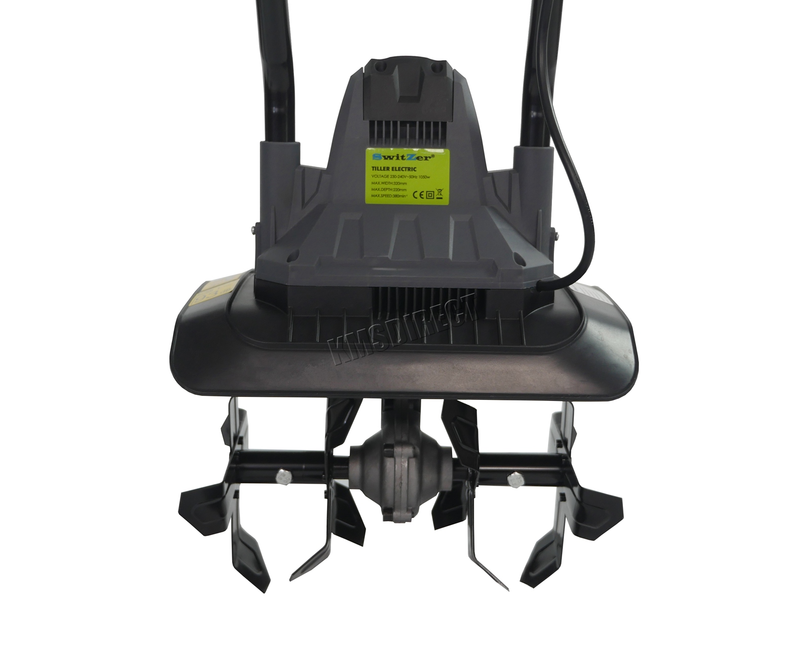 Garden Gear 1050w Electric Tiller Cultivator Fasci Garden