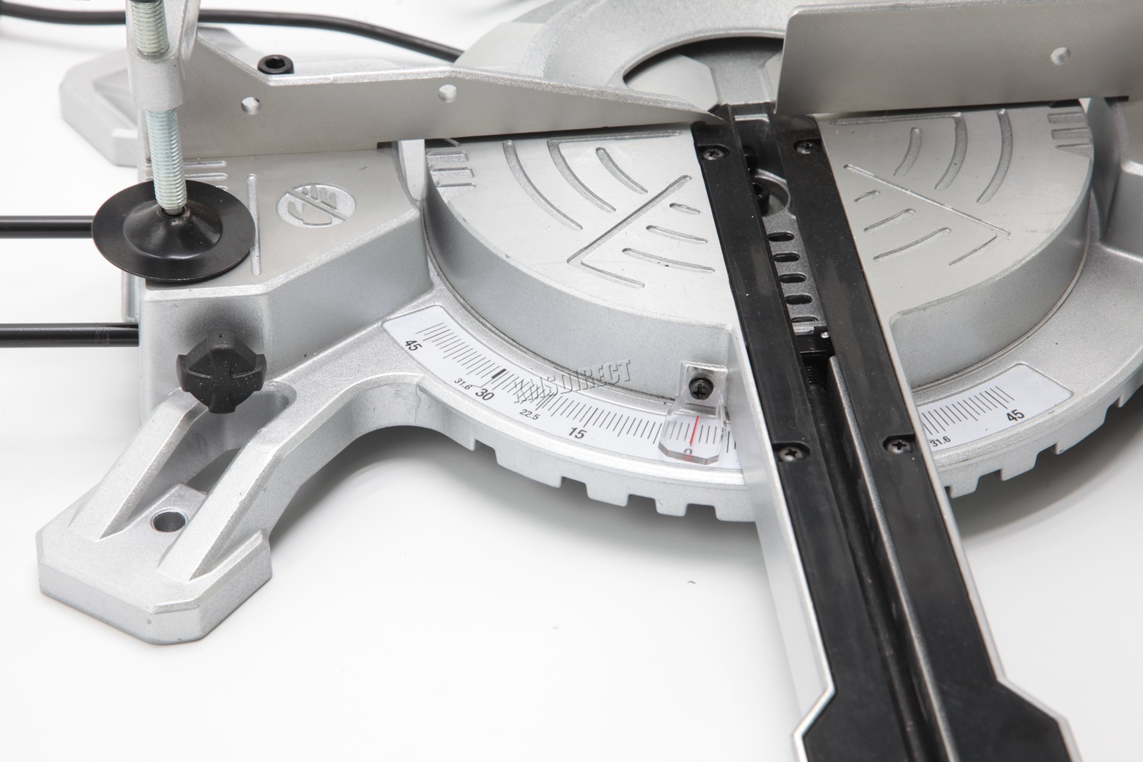 SwitZer Mitre Saw 10 inch Compound Sliding 1800W Single Bevel Cut Laser Blade 5055418336451 eBay