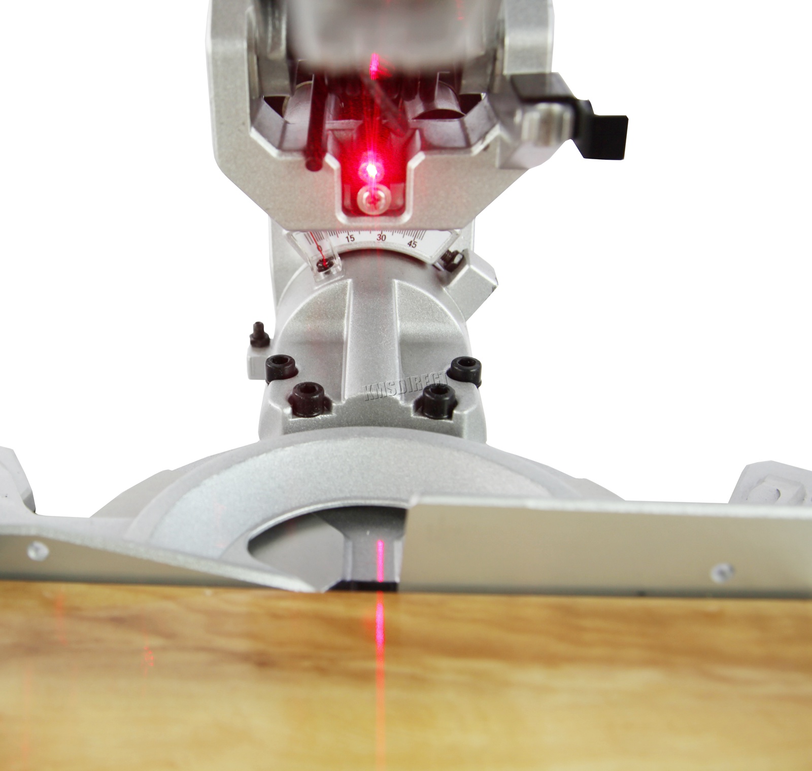 SwitZer Mitre Saw 10 inch Compound Sliding 1800W Single Bevel Cut Laser Blade 5055418336451 eBay