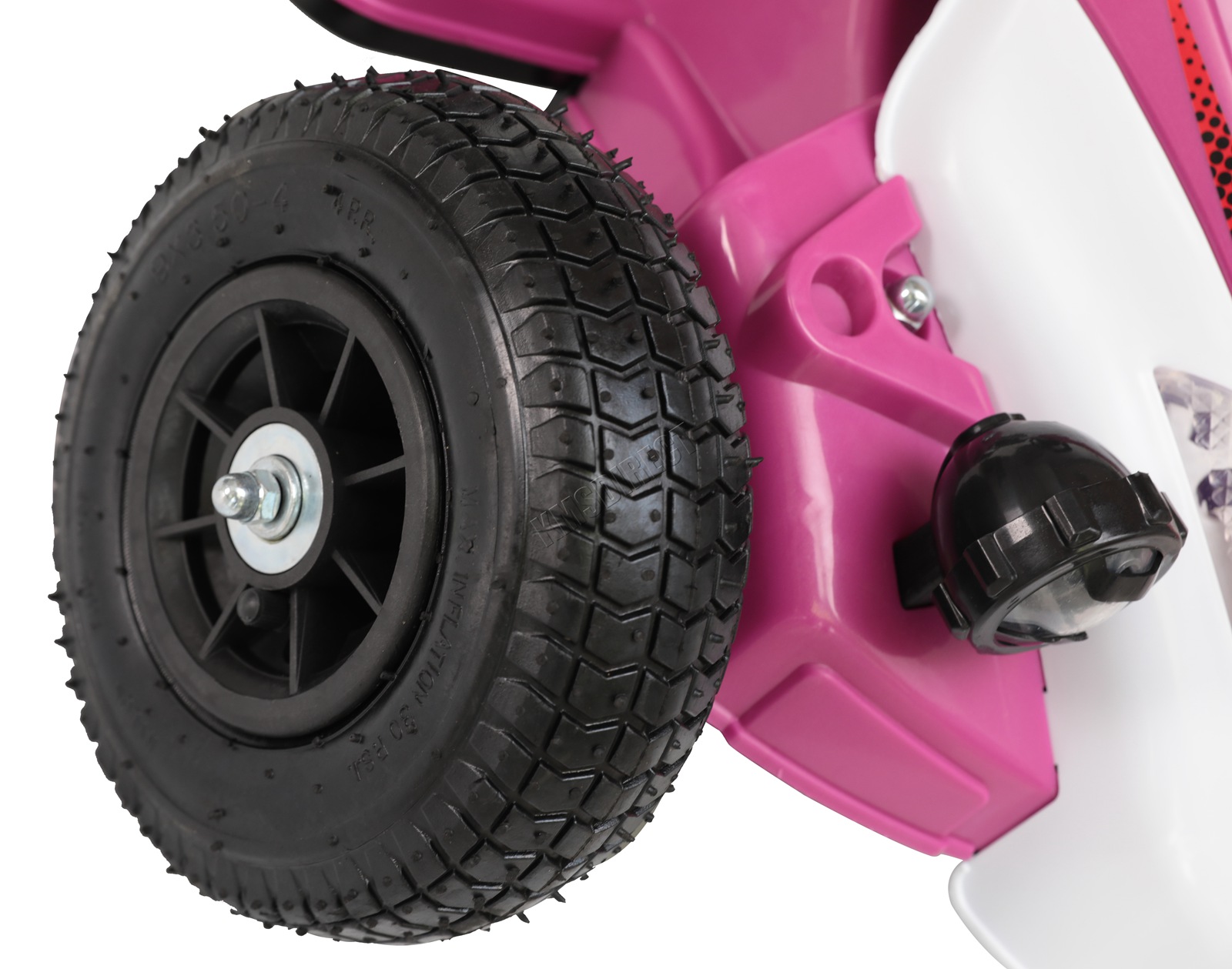 GALACTICA Electric Kids Go Kart Racing Pedal Ride On Car Rubber Tyre