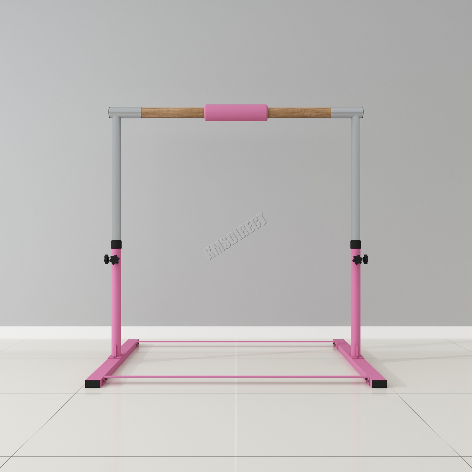 FIT4YOU Gymnastics High Bar 4FT Adjustable Horizontal Kids Home Gym
